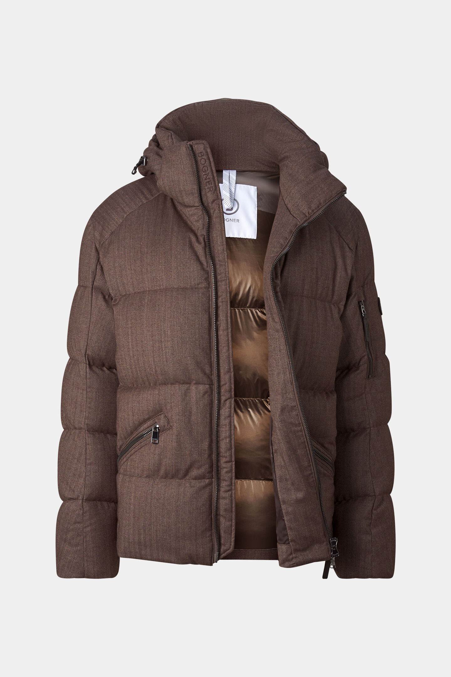 Jamy Down Jacket Brown