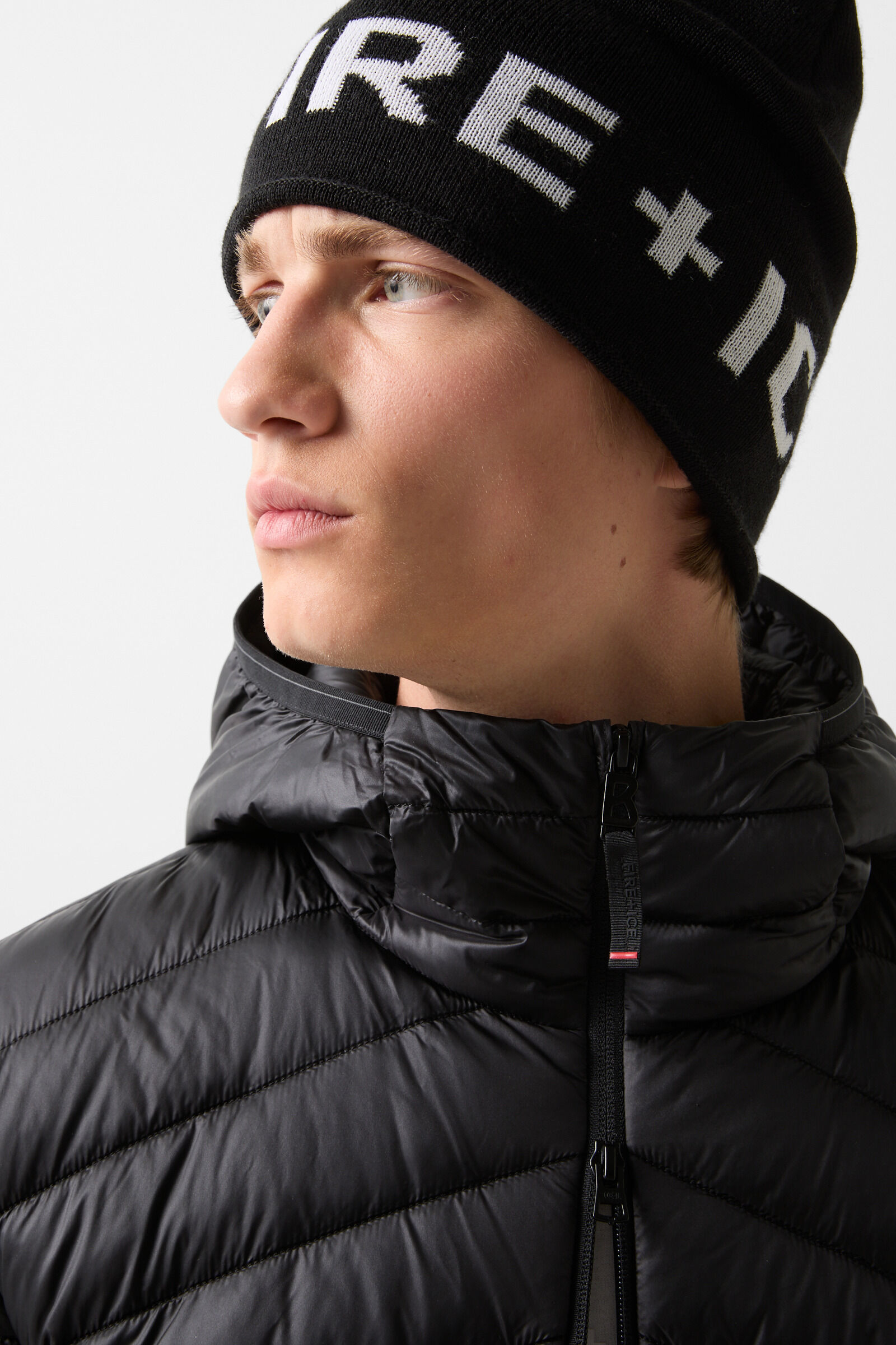 Elvis quilted jacket Black