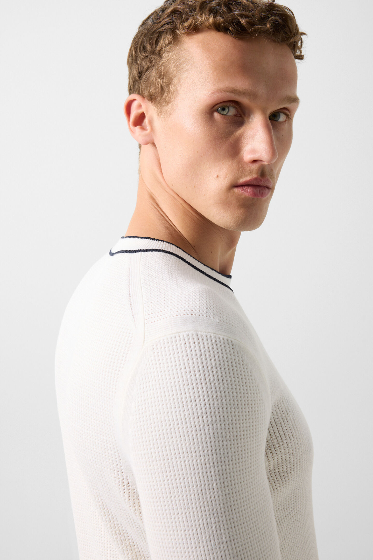 Pullover Levin Off-White