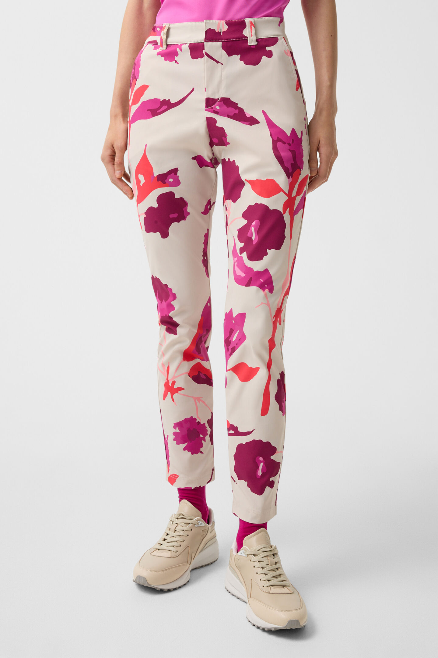 Nessi functional pants Beige/Pink