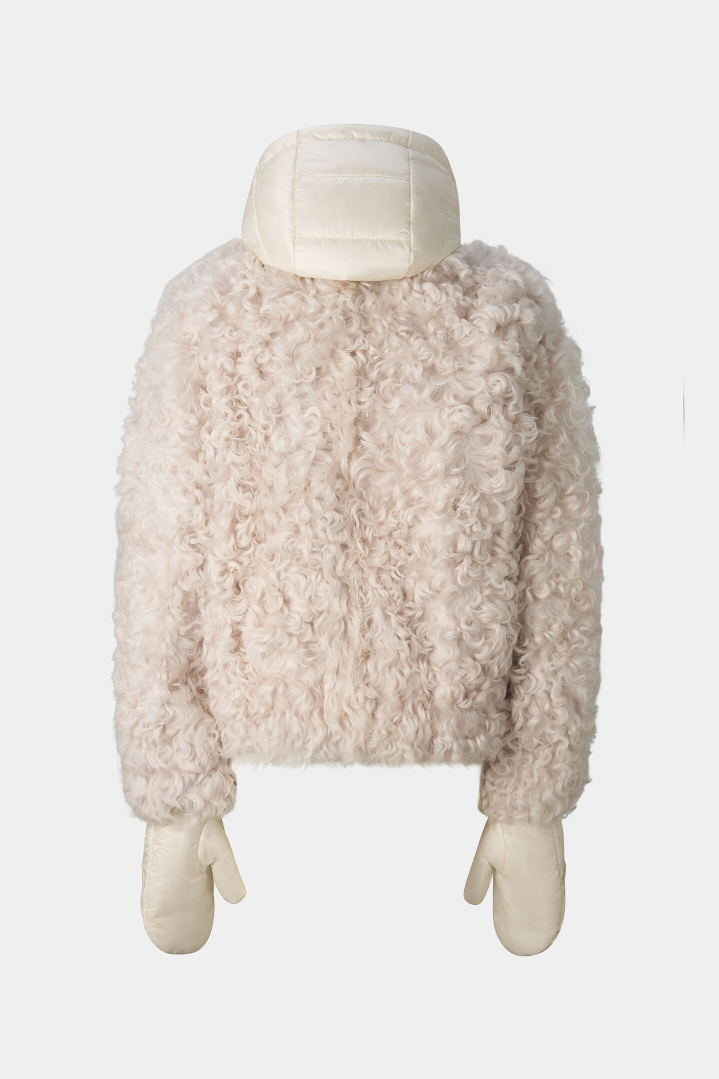 Lammfelljacke Liz Creme