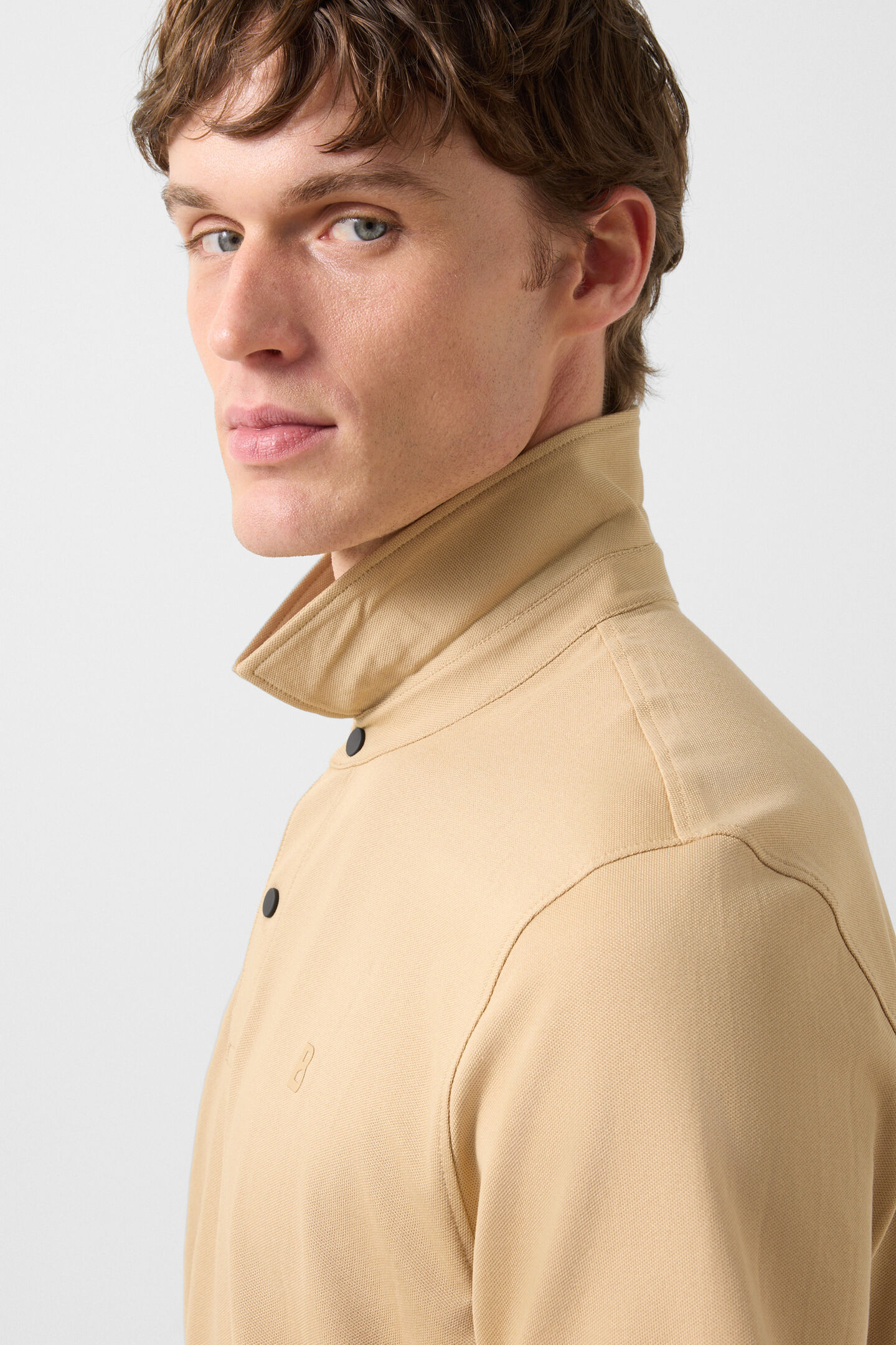 Timo polo shirt Camel 