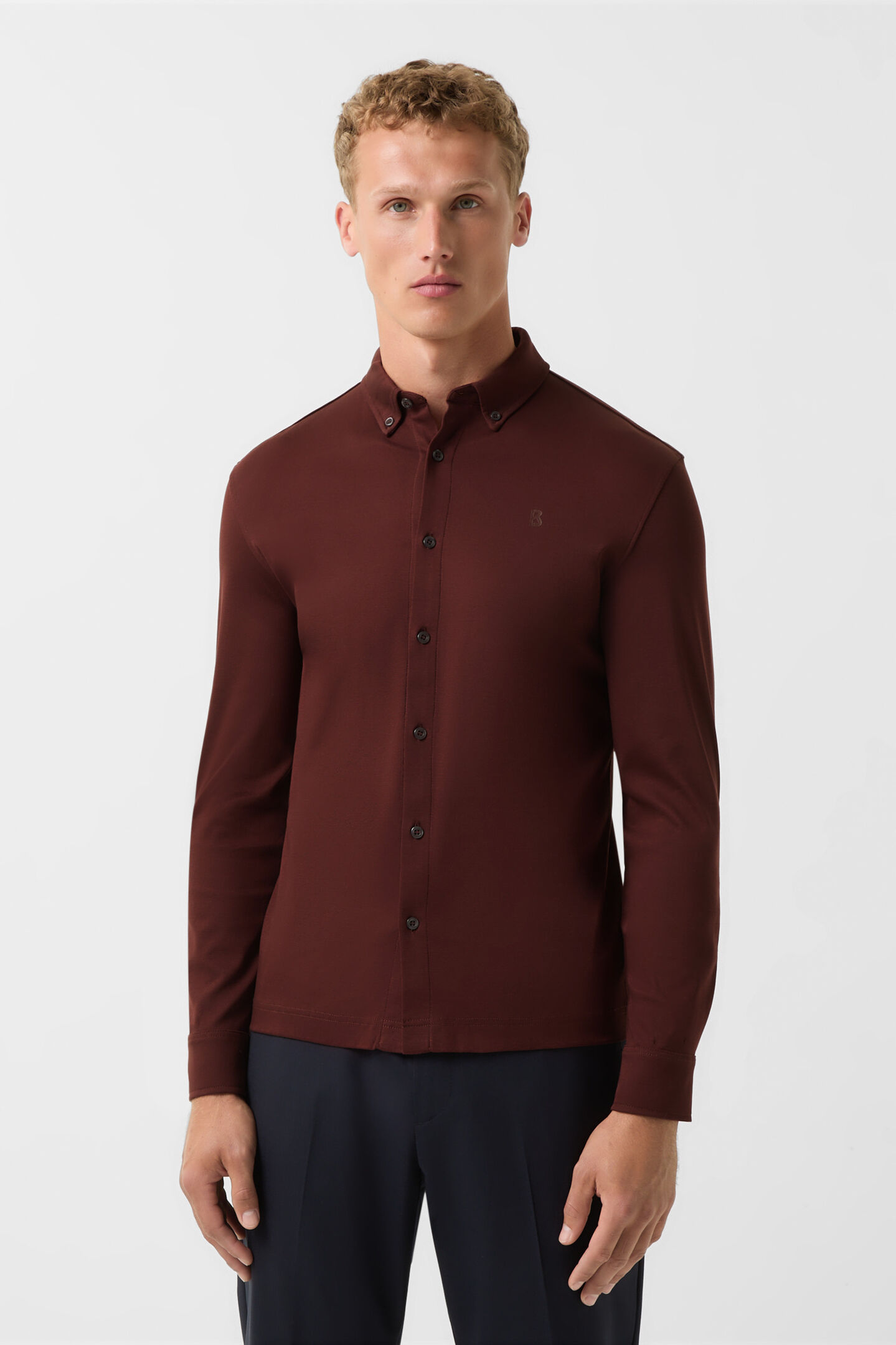 Jersey shirt Franz Wine red