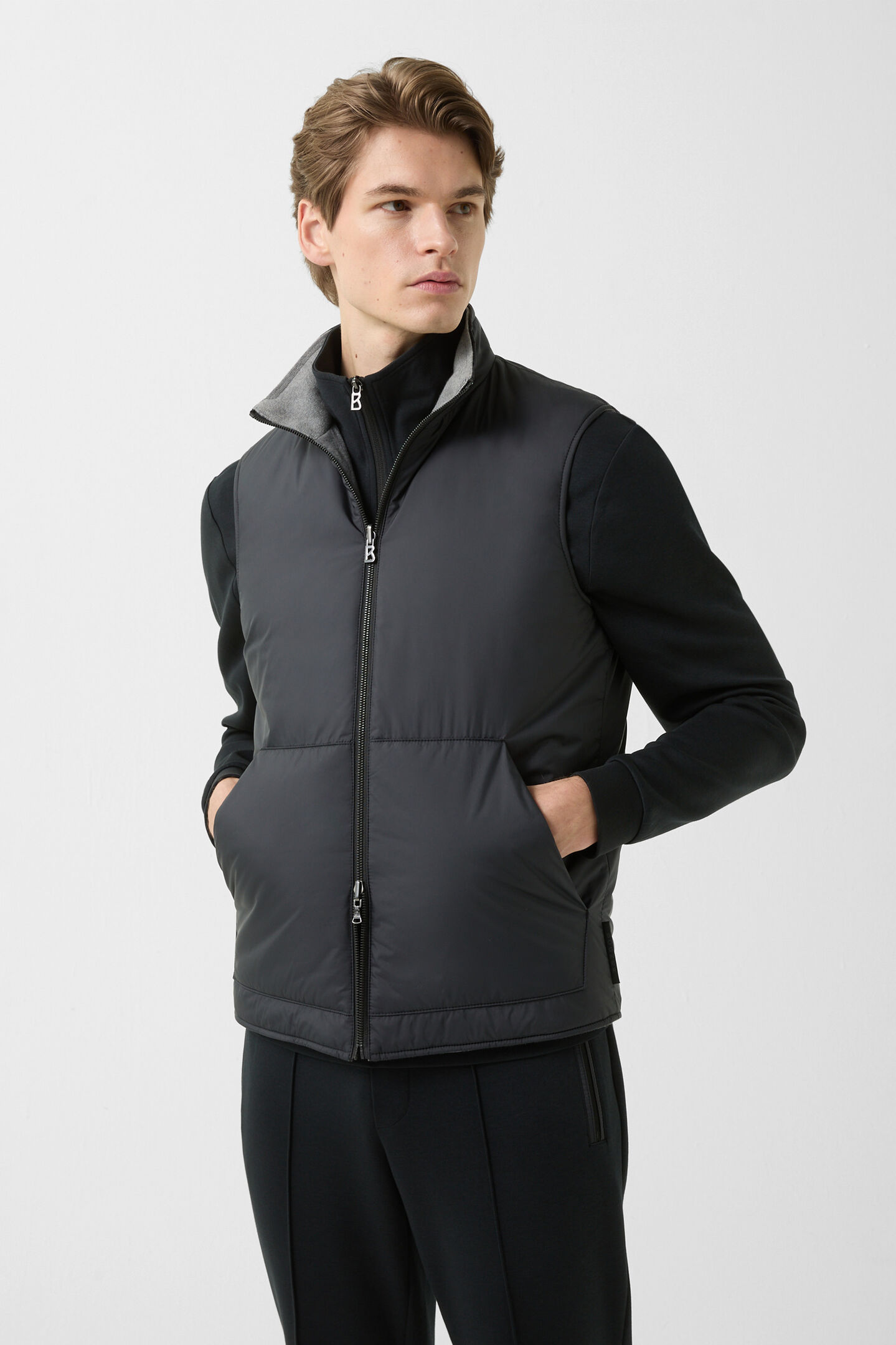 Willis reversible vest Black/Grey