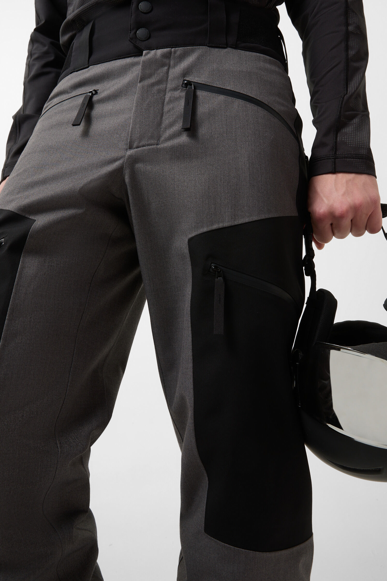 Felton ski trousers Grey/black