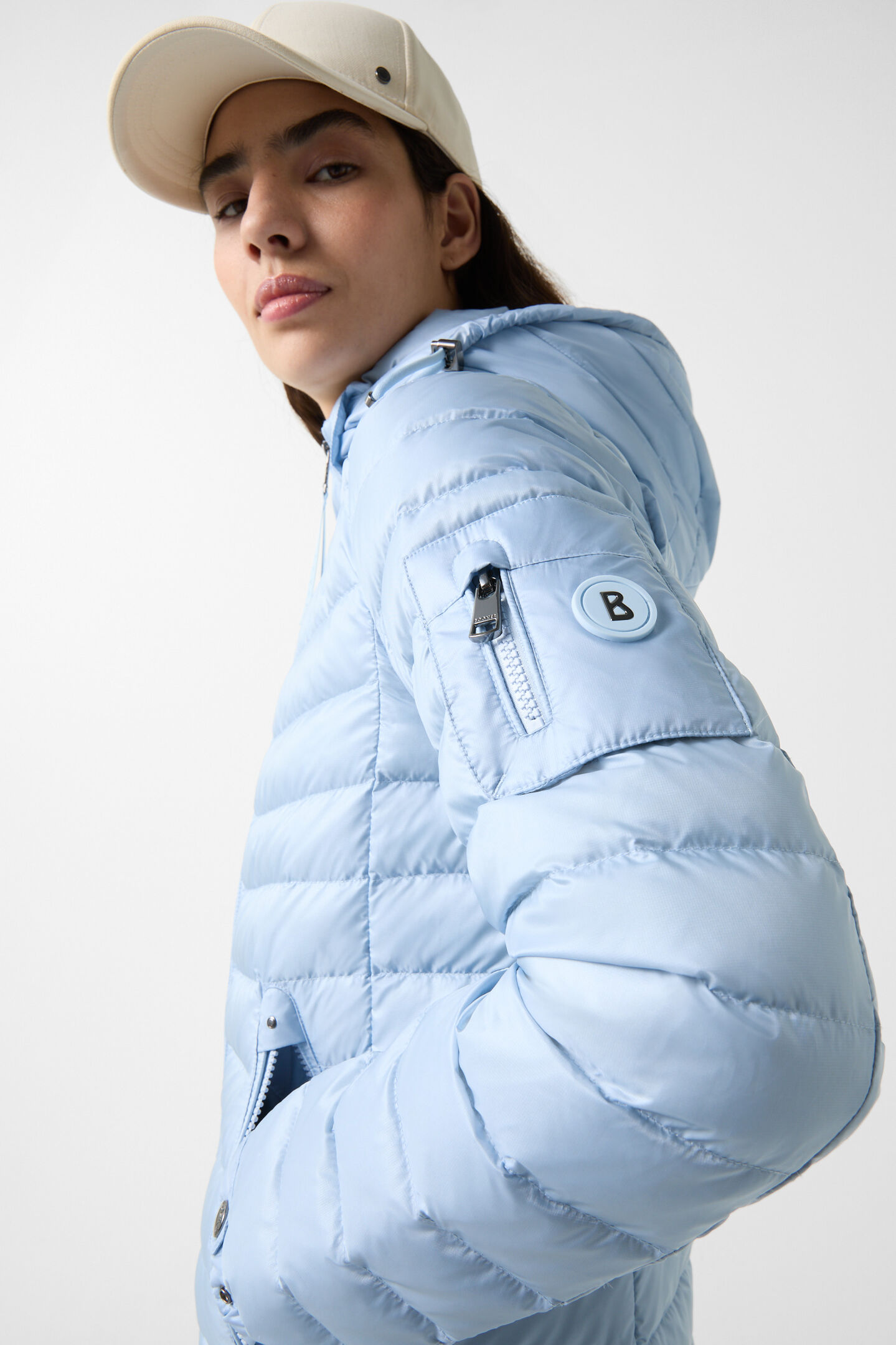 Leichtdaunenjacke Farah Hellblau