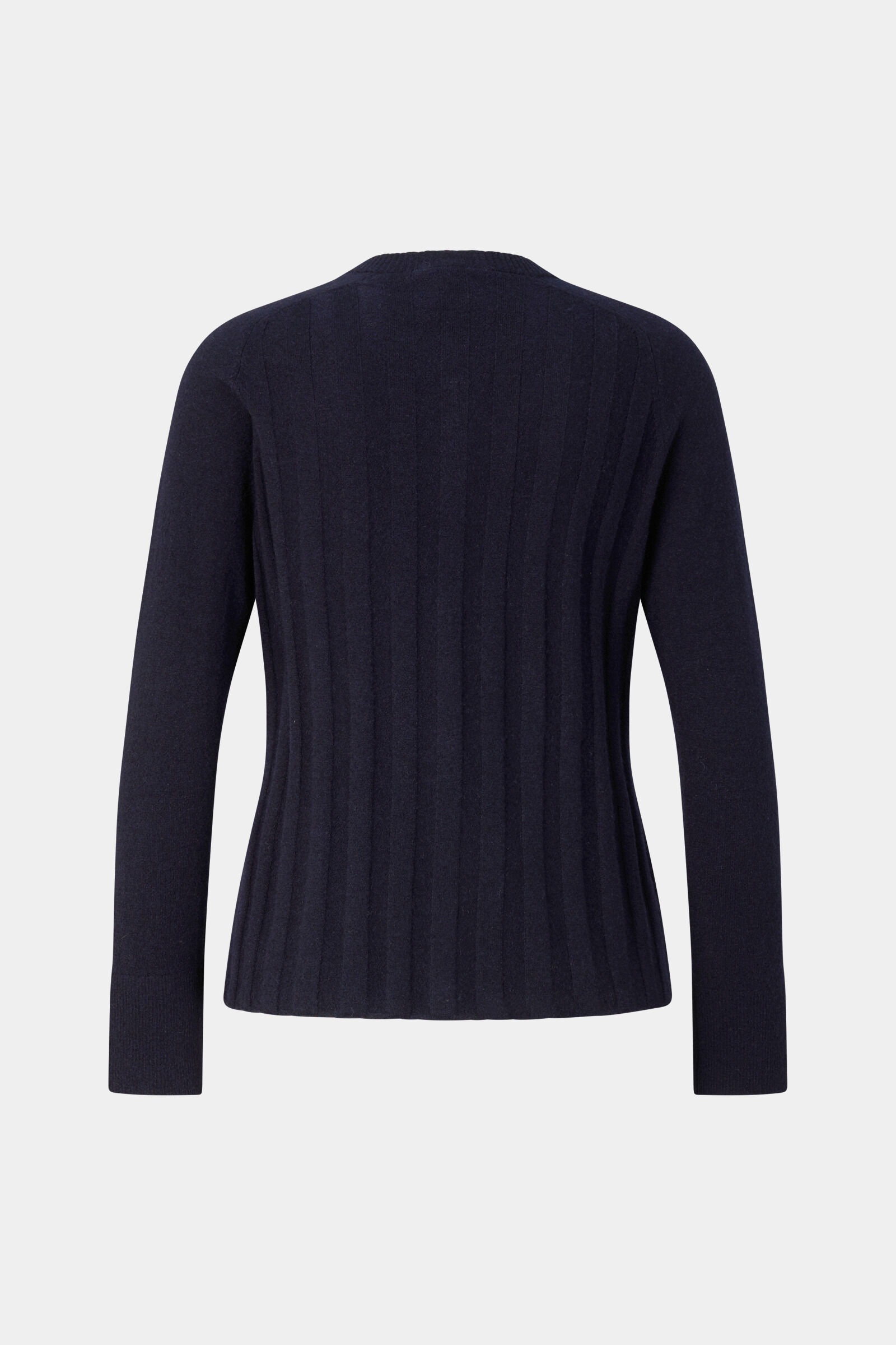Tanja virgin wool cashmere cardigan Navy blue