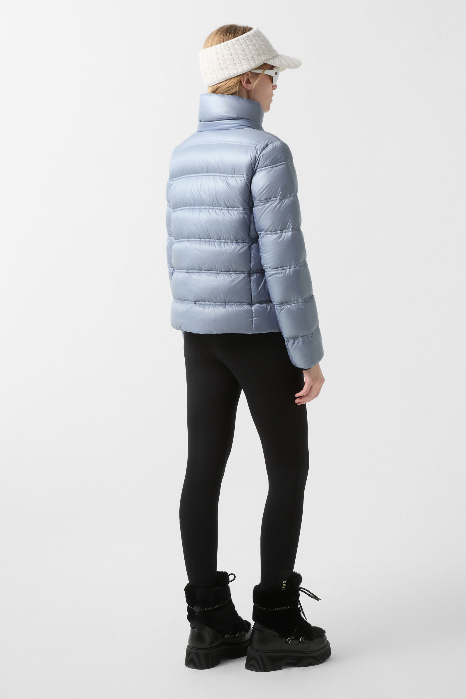 Leslie down jacket Light blue