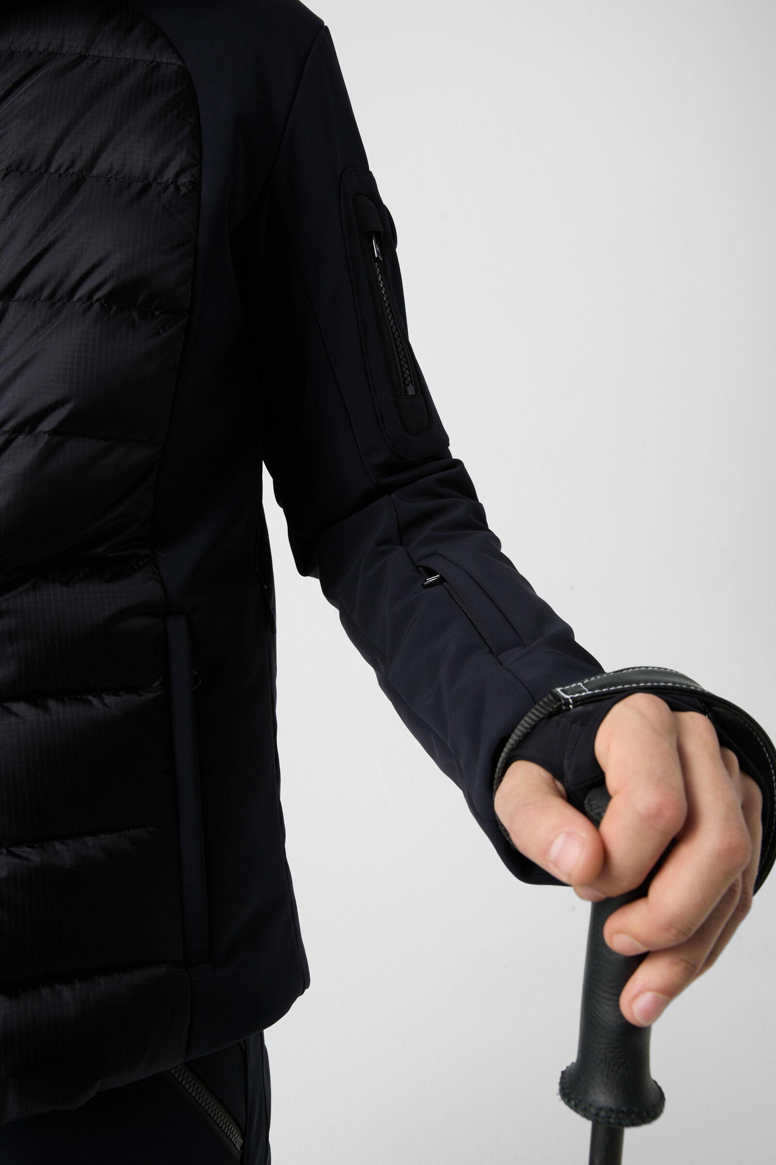 Zoran softshell ski jacket Black