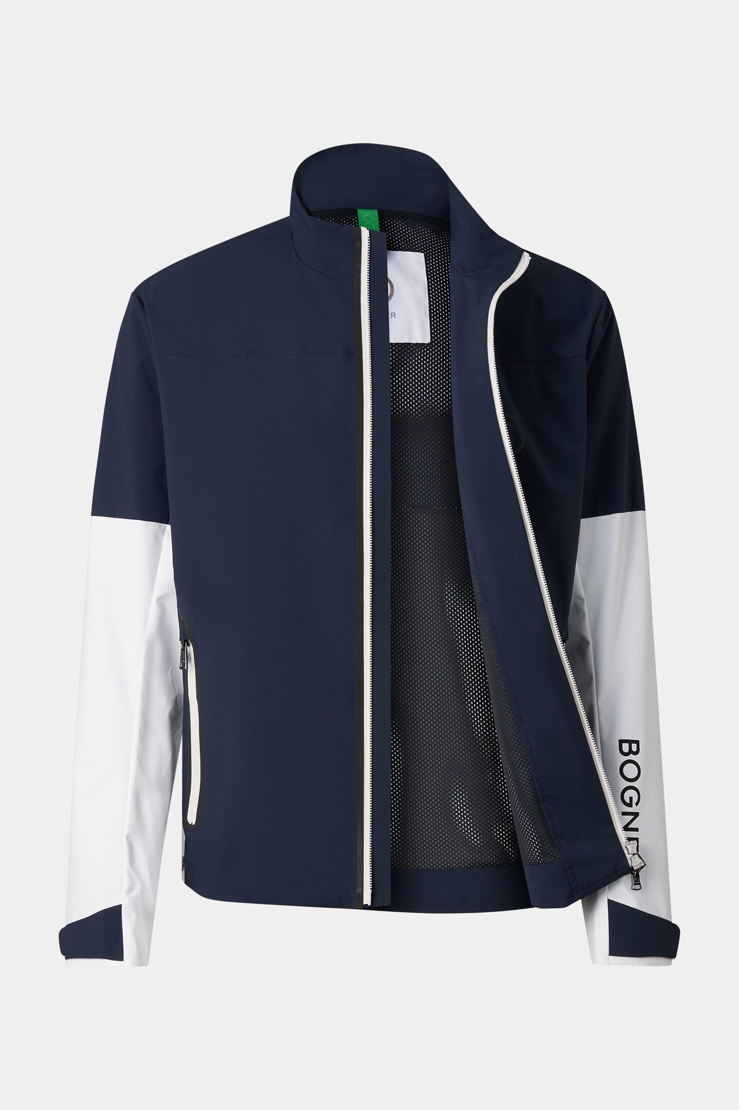 Funktionsjacke Bolek Navy-Blau/Wei&szlig;