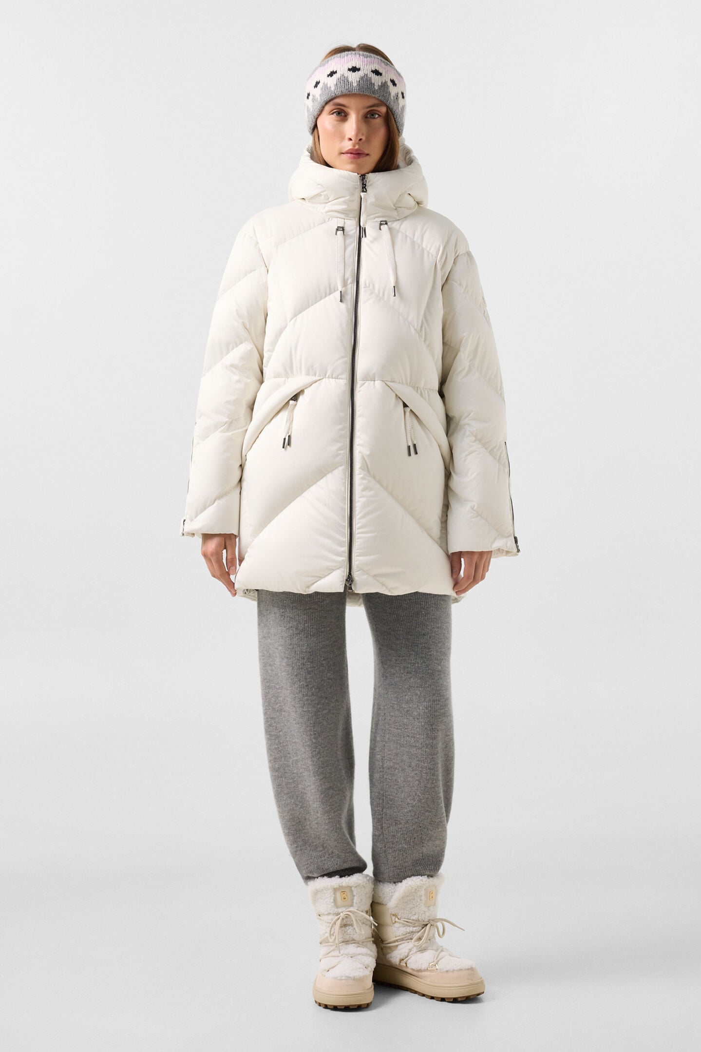 Glenda Down Parka Off-White