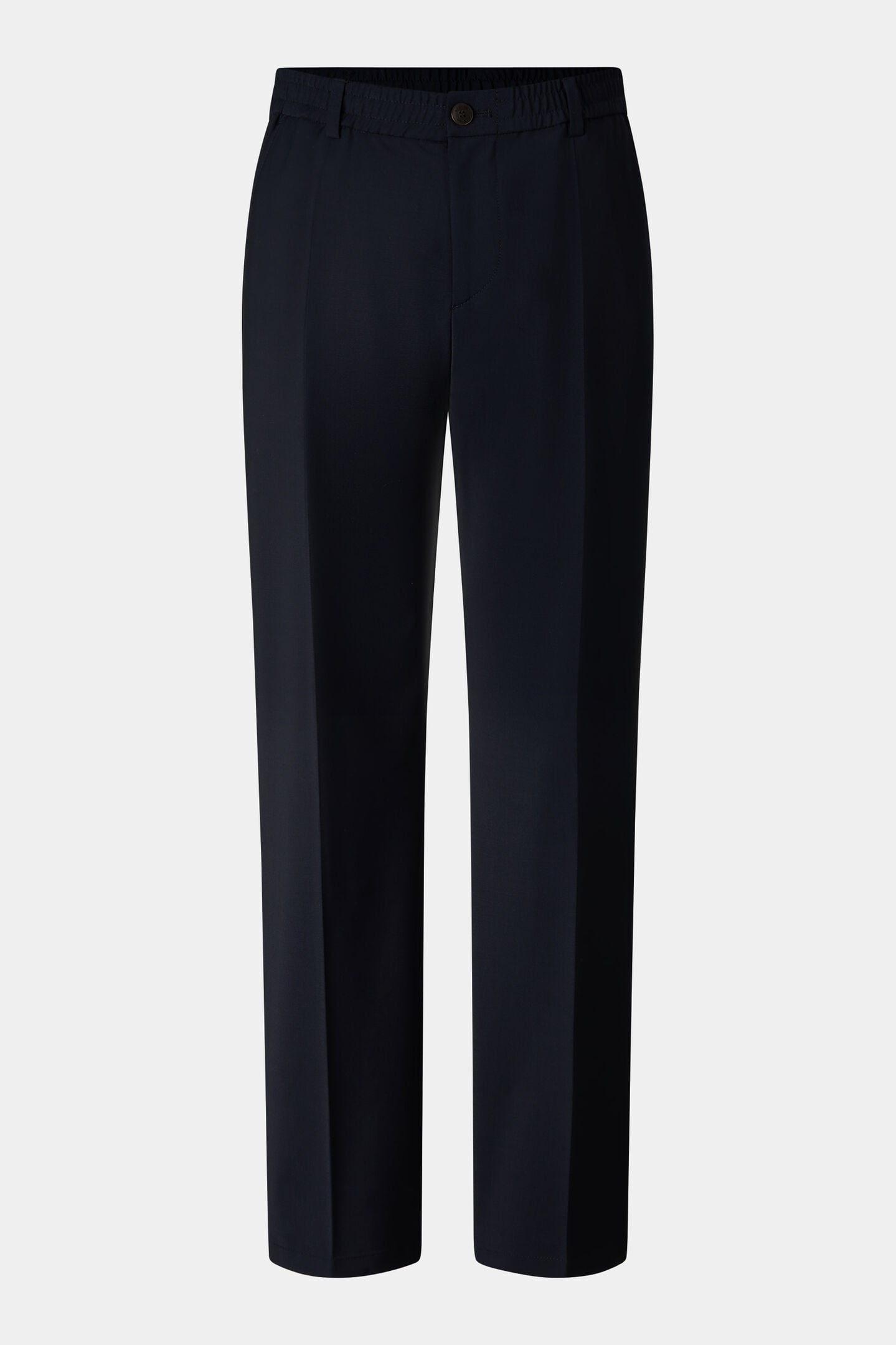 Schurwollmix-Hose Marcus Navy-Blau
