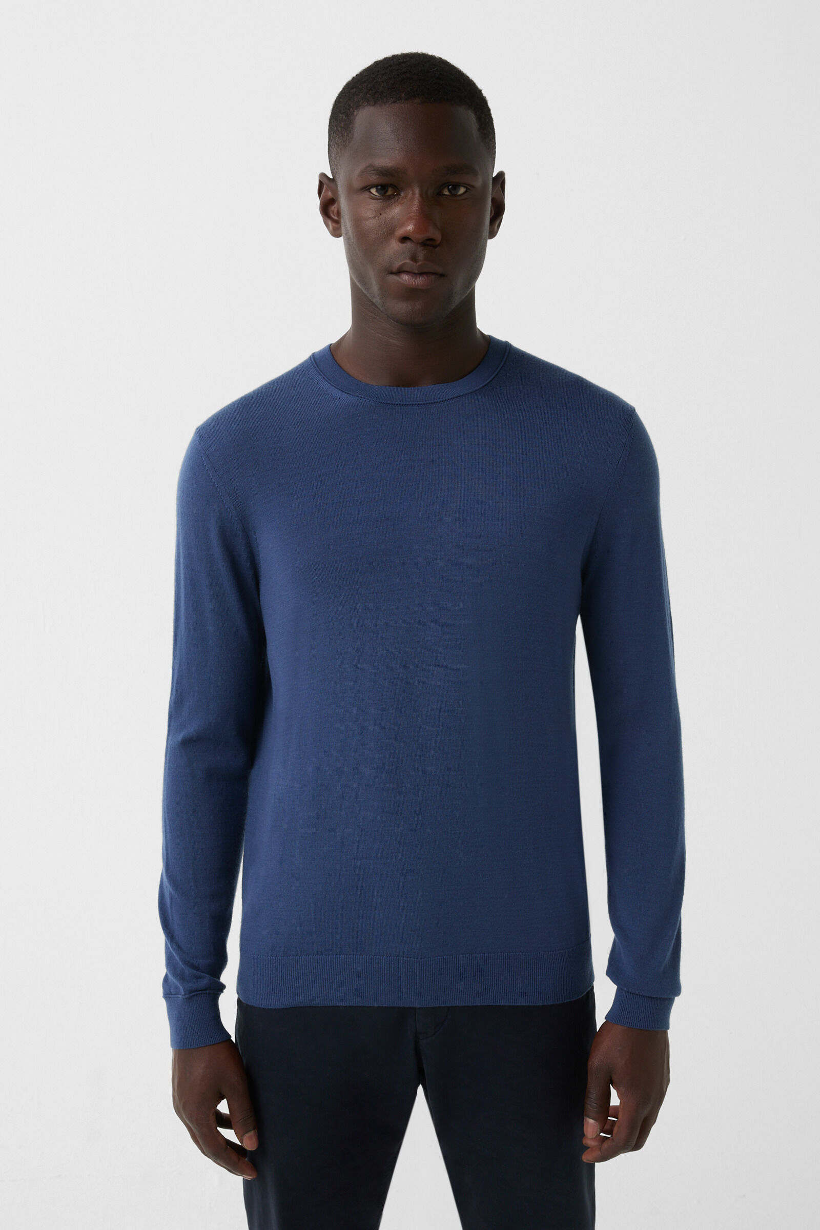 Fine knit jumper Ole Blue