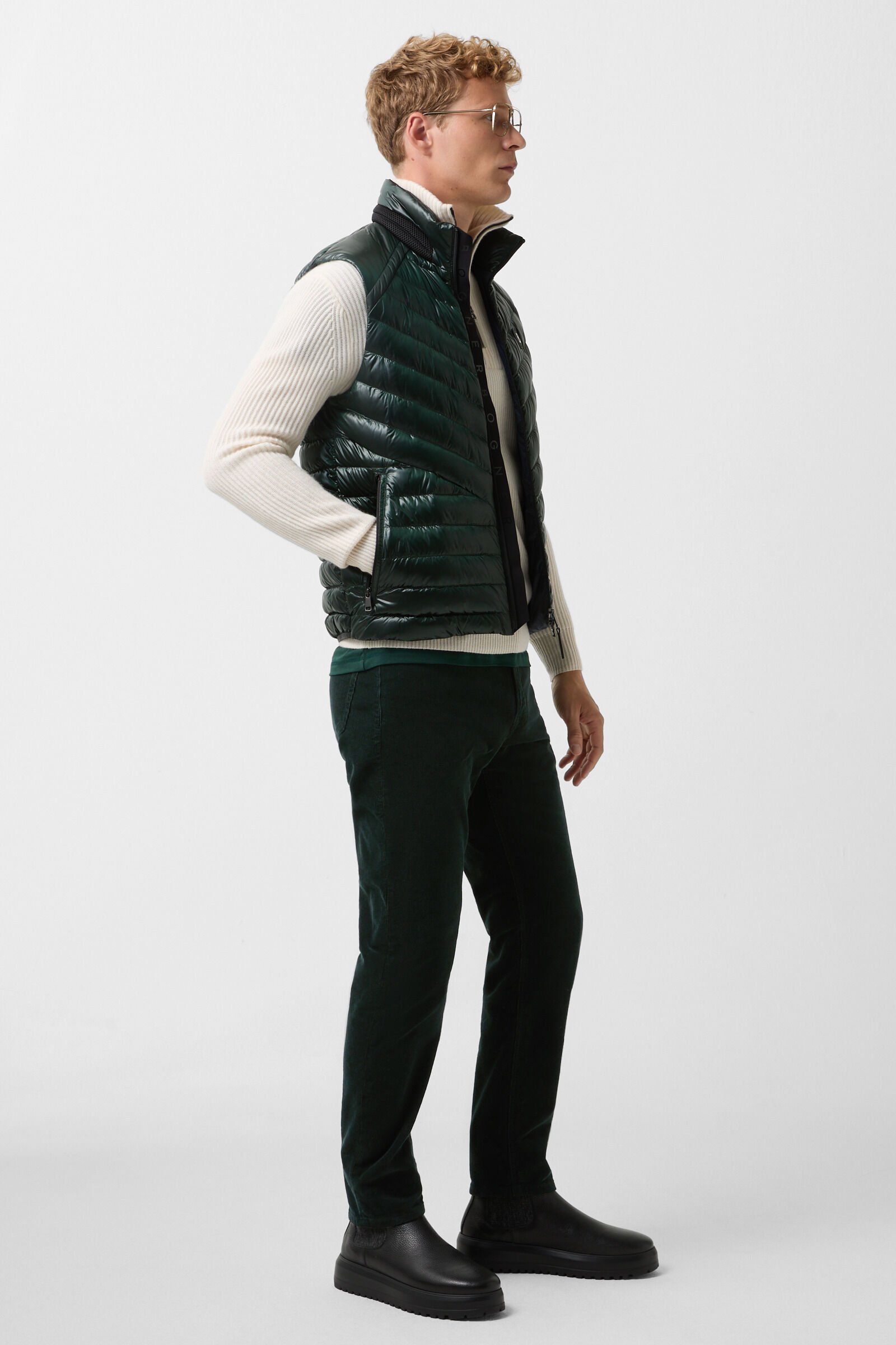 Brian corduroy trousers Dark green