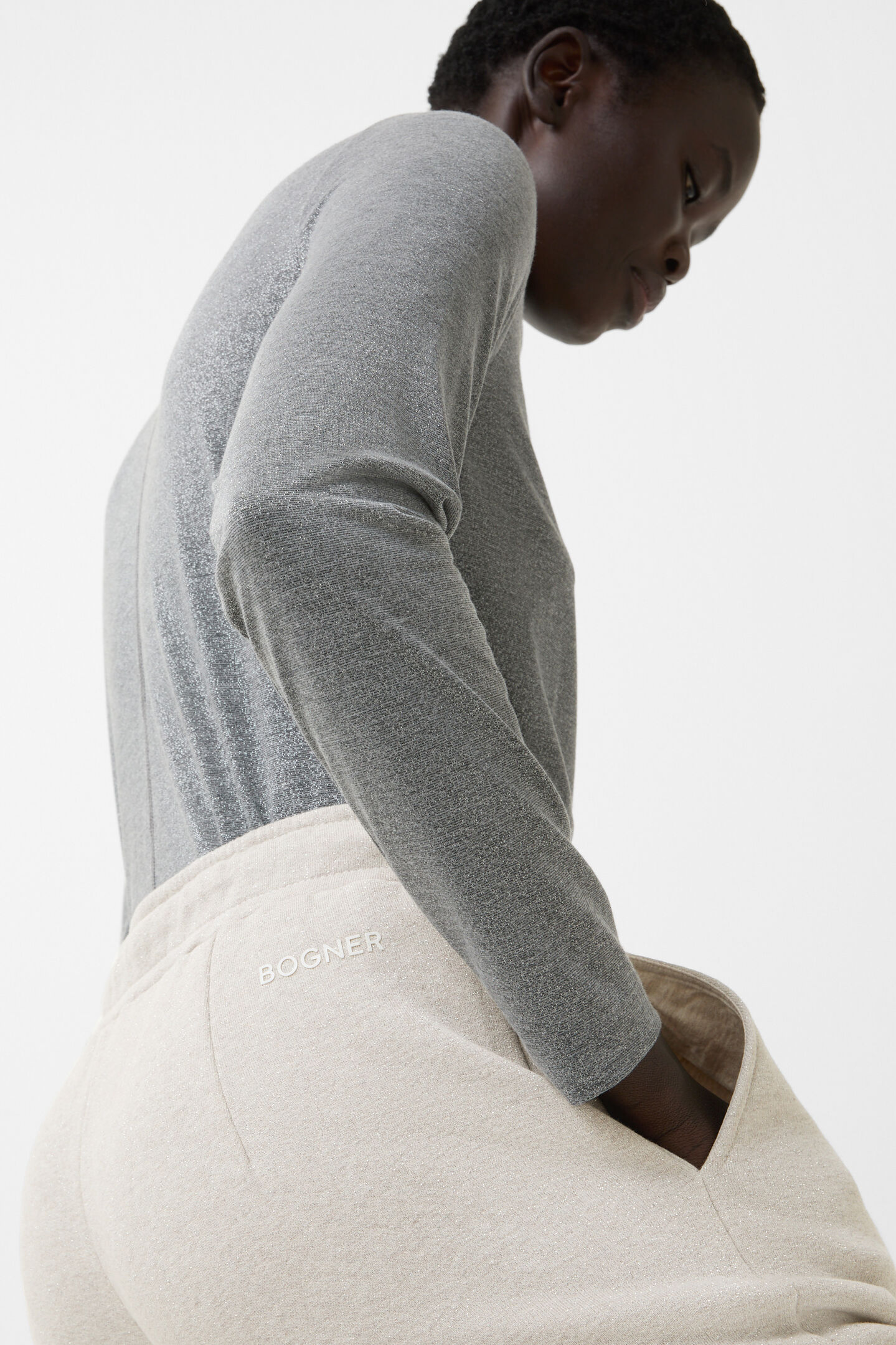 Toto sweatpants Greige