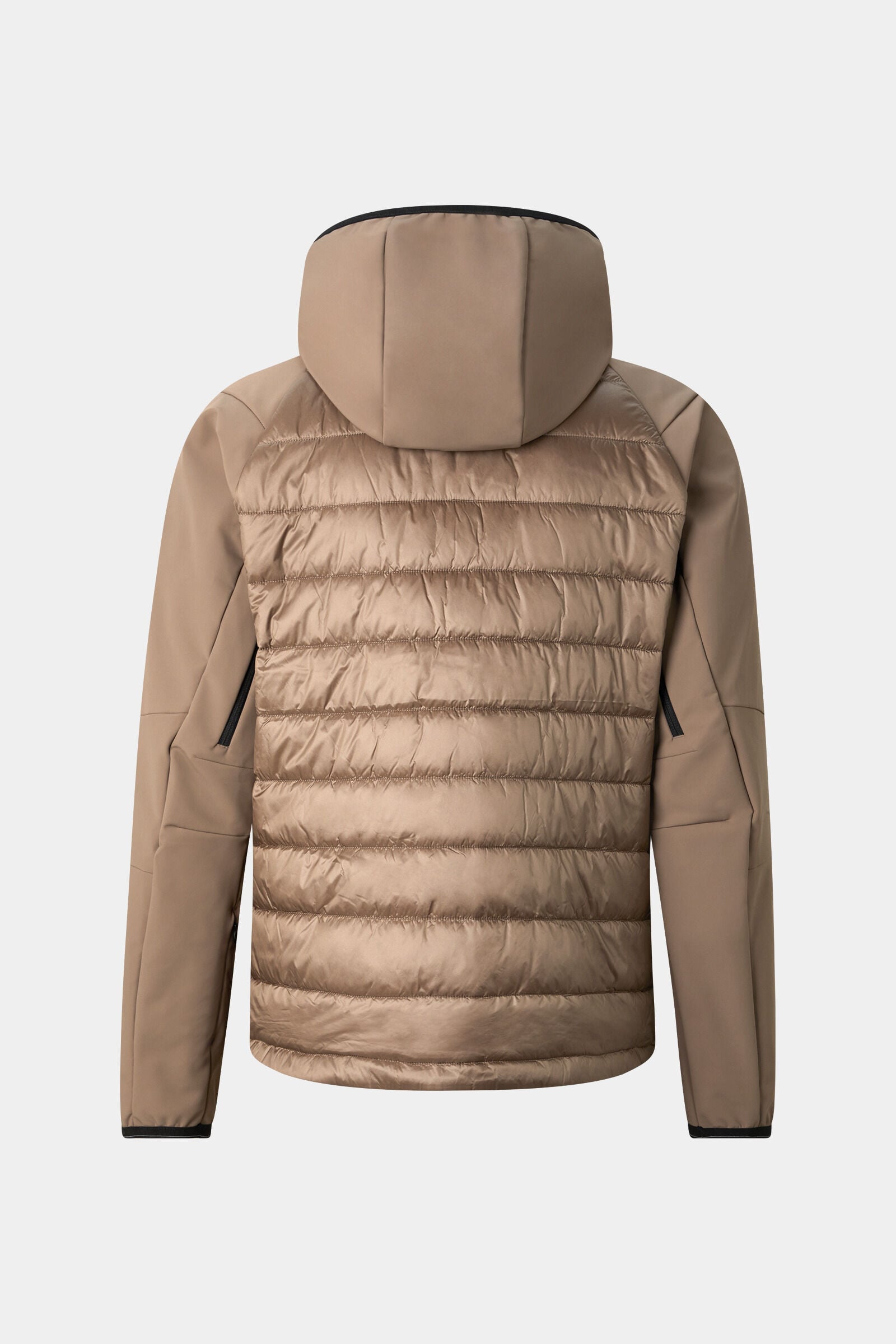 Anian Softshell Quilted Jacket Taupe