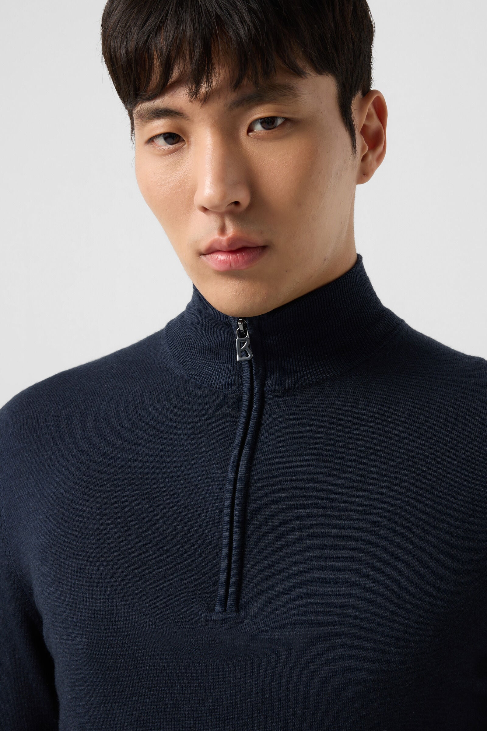 Merino Troyer Ouri Navy blue