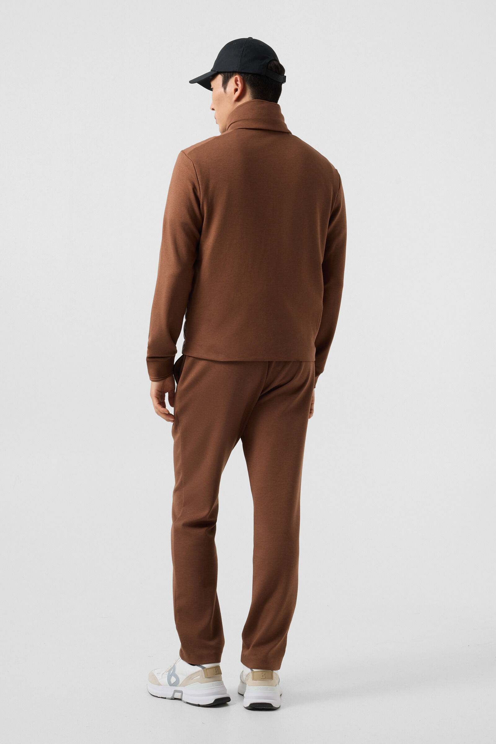 Baker down jersey jacket Brown