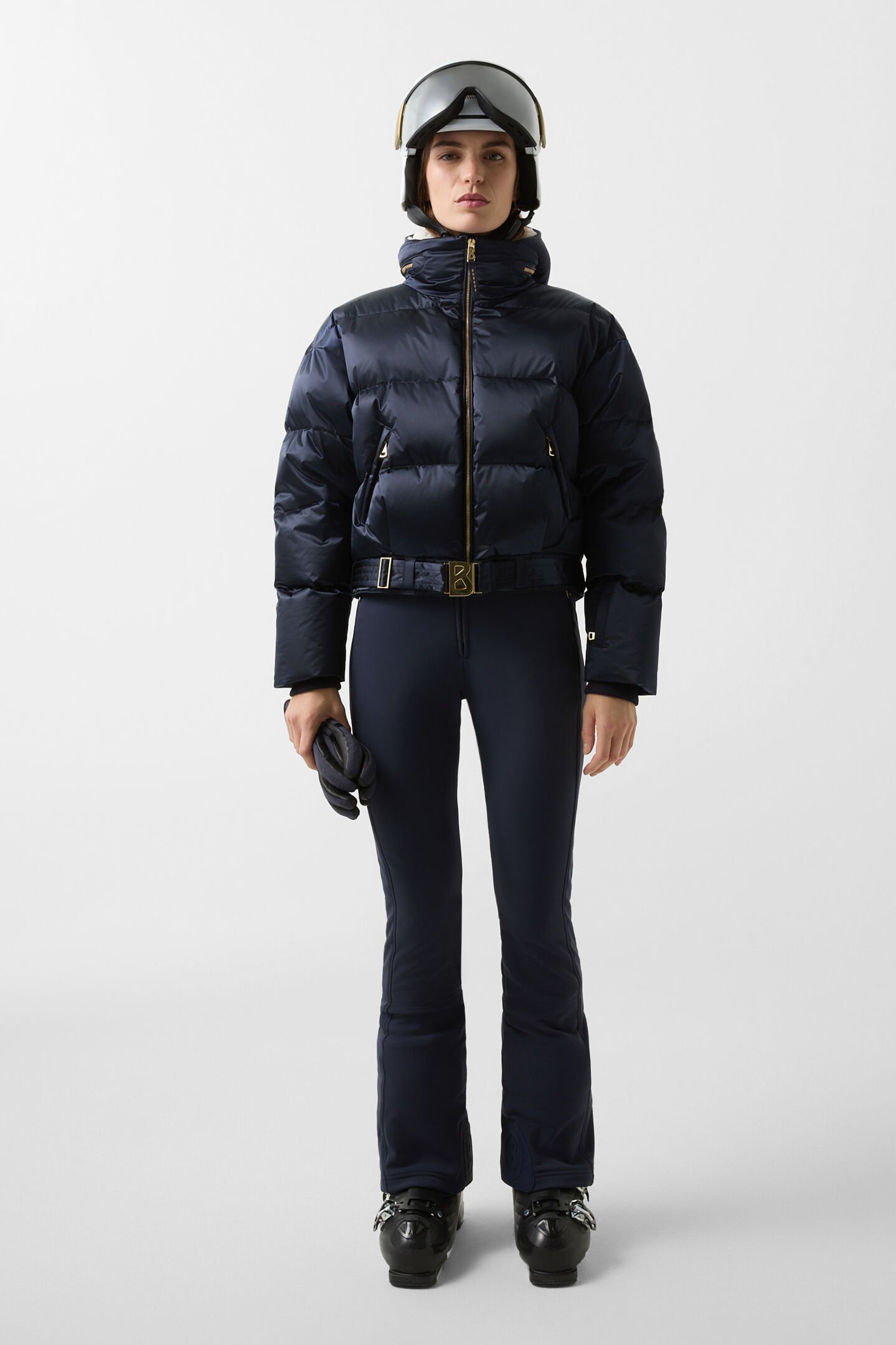 2-in1-Skioverall Aya Navy-Blau