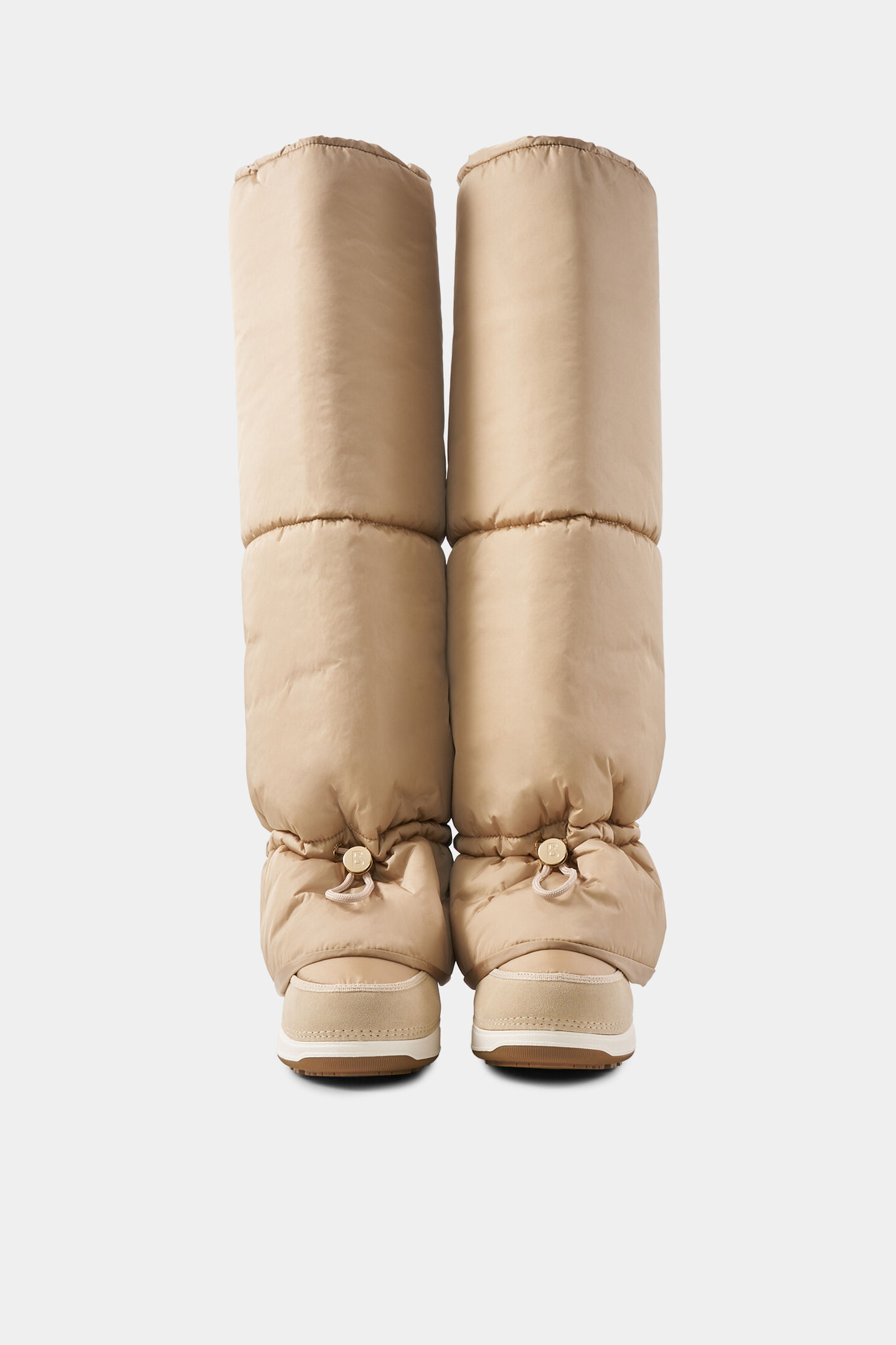 Snow Boots La Plagne Overknee Beige