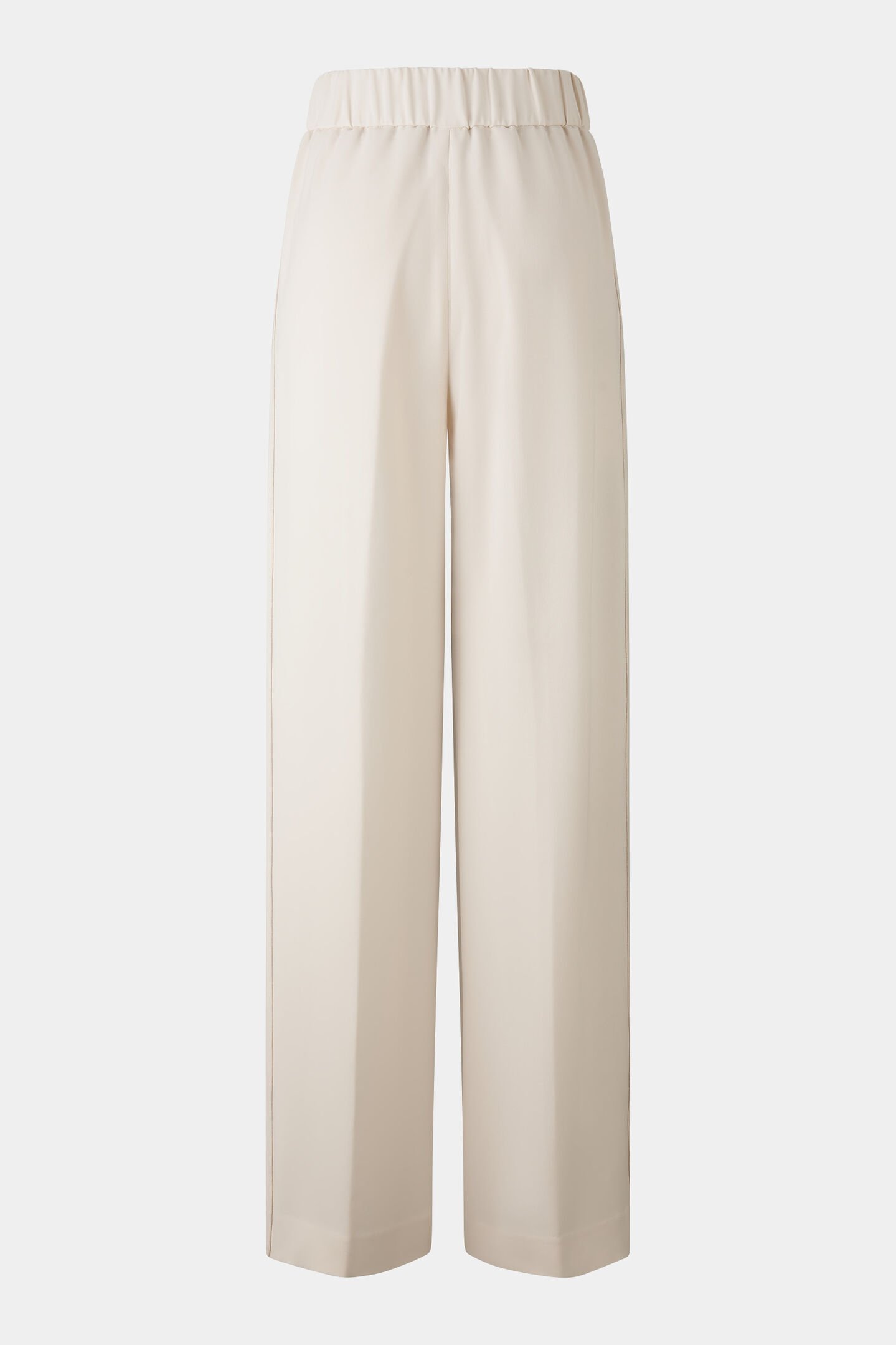 Suzy crepe marlene trousers Cream