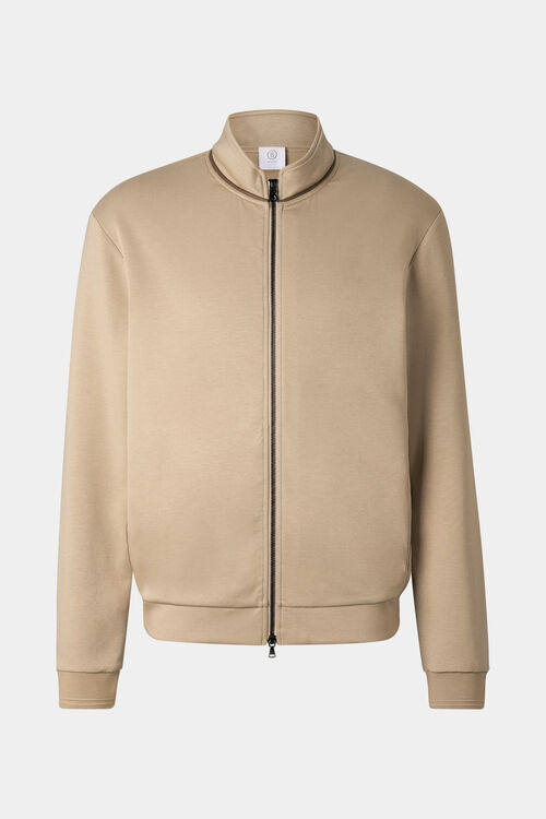 Sweatjacke Spencer Beige
