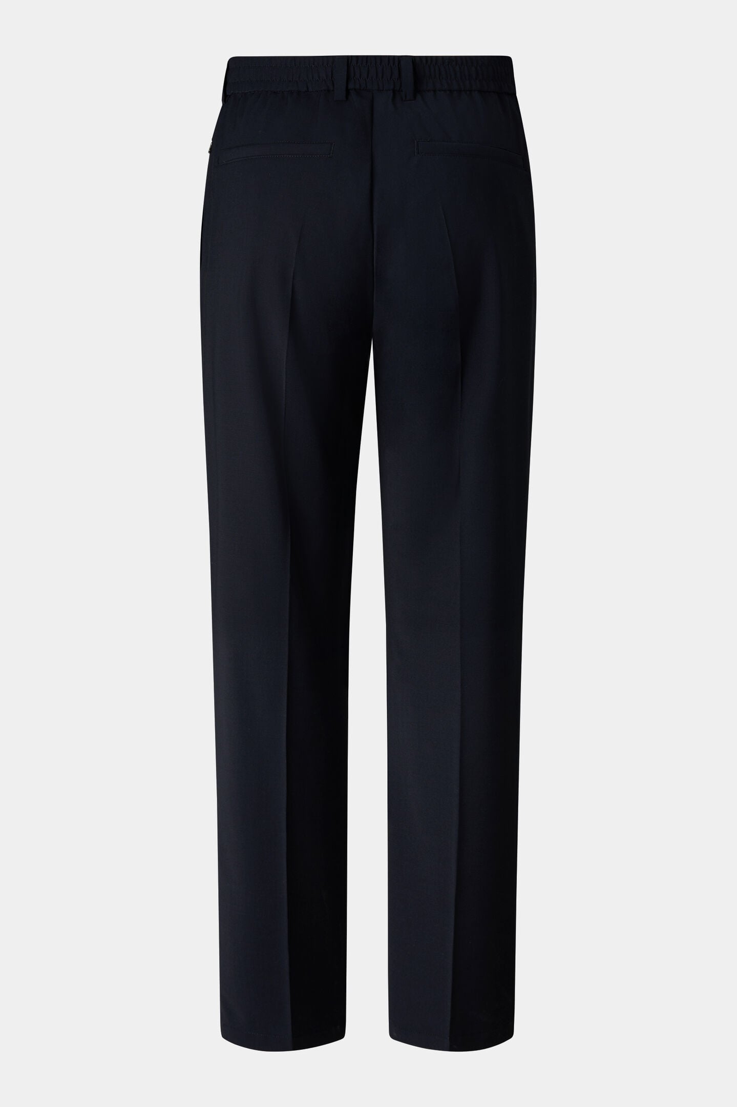Schurwollmix-Hose Marcus Navy-Blau