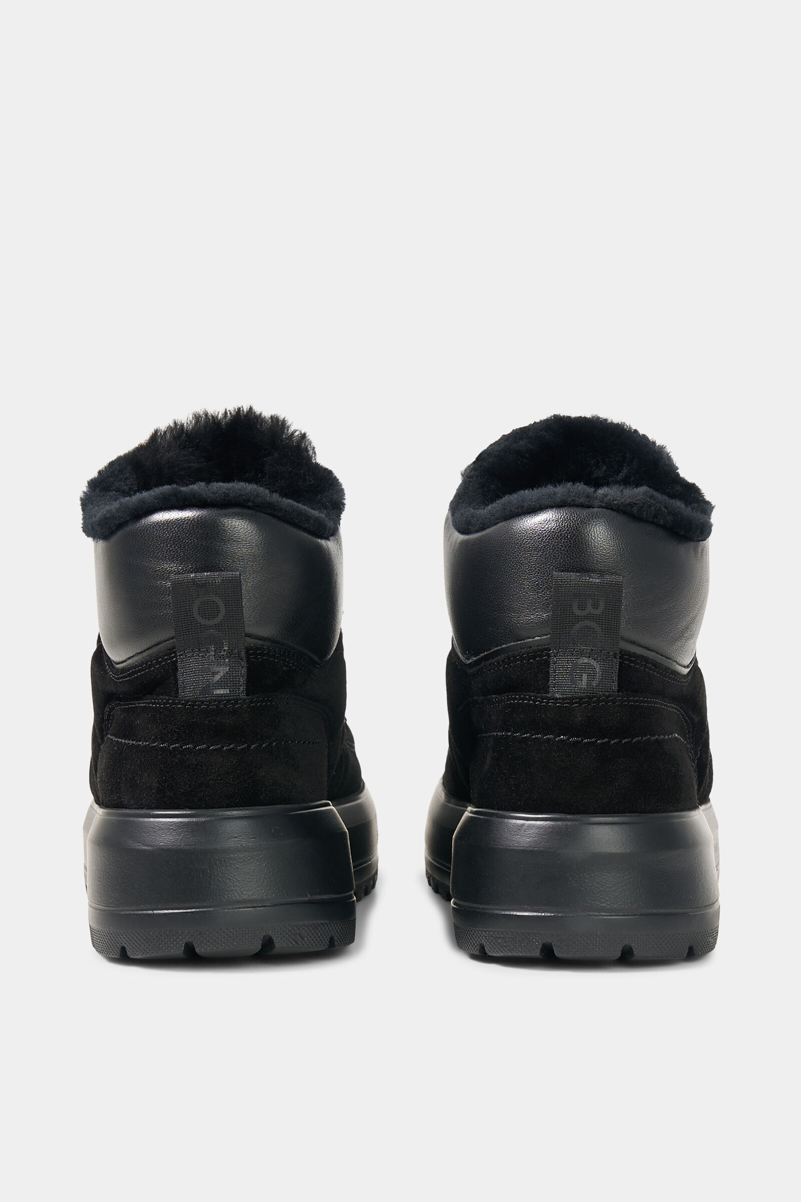 Antwerp high-top trainers Black