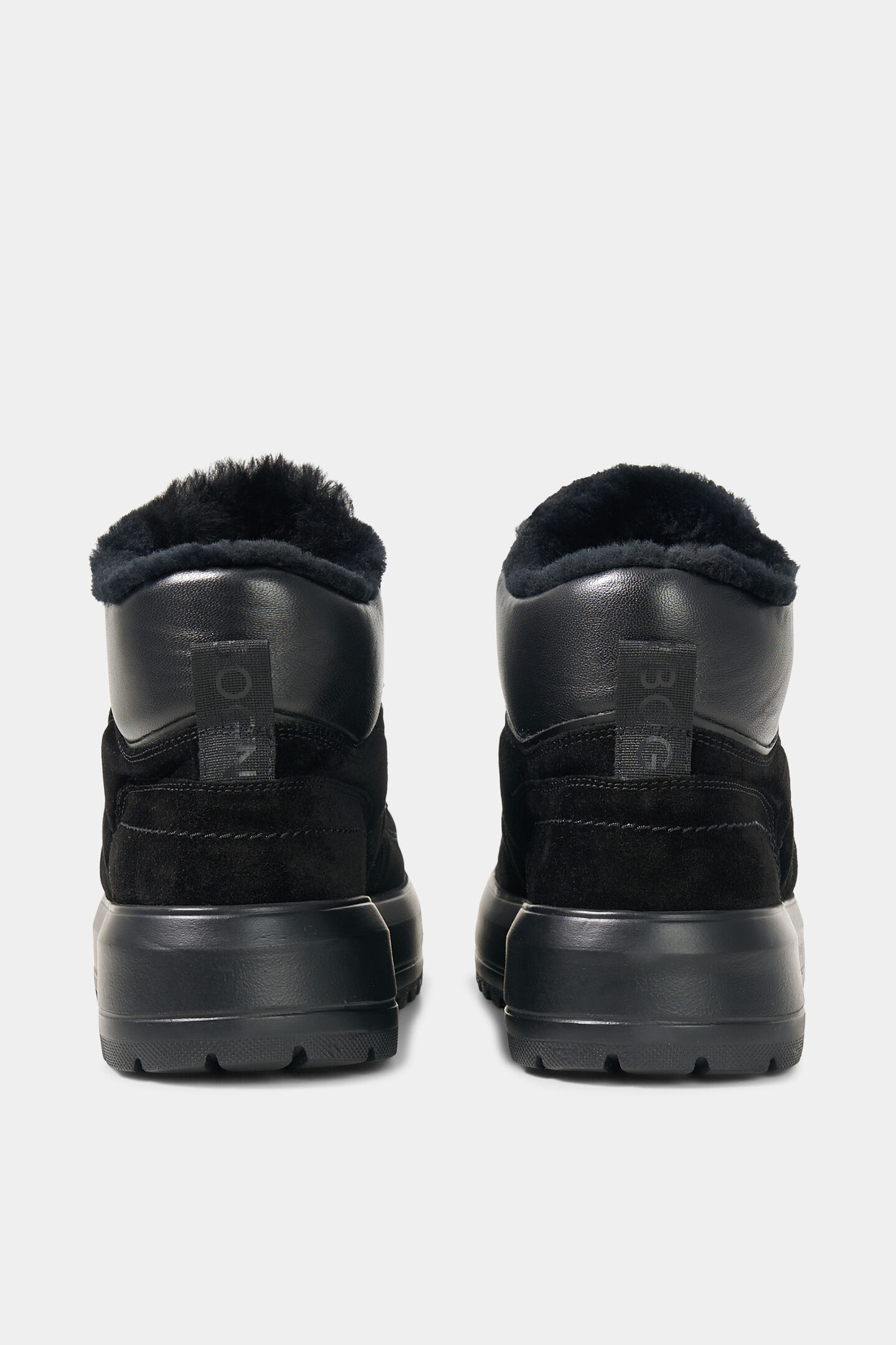 Antwerp high-top trainers Black