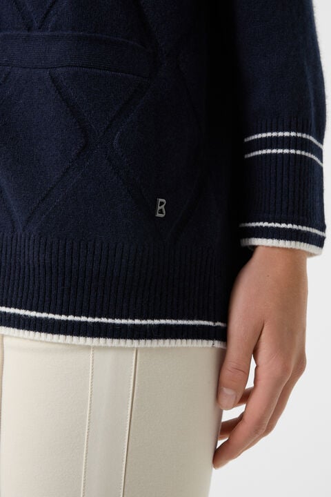 Cardigan Cherry Navy blue Cardigan Cherry Navy blue