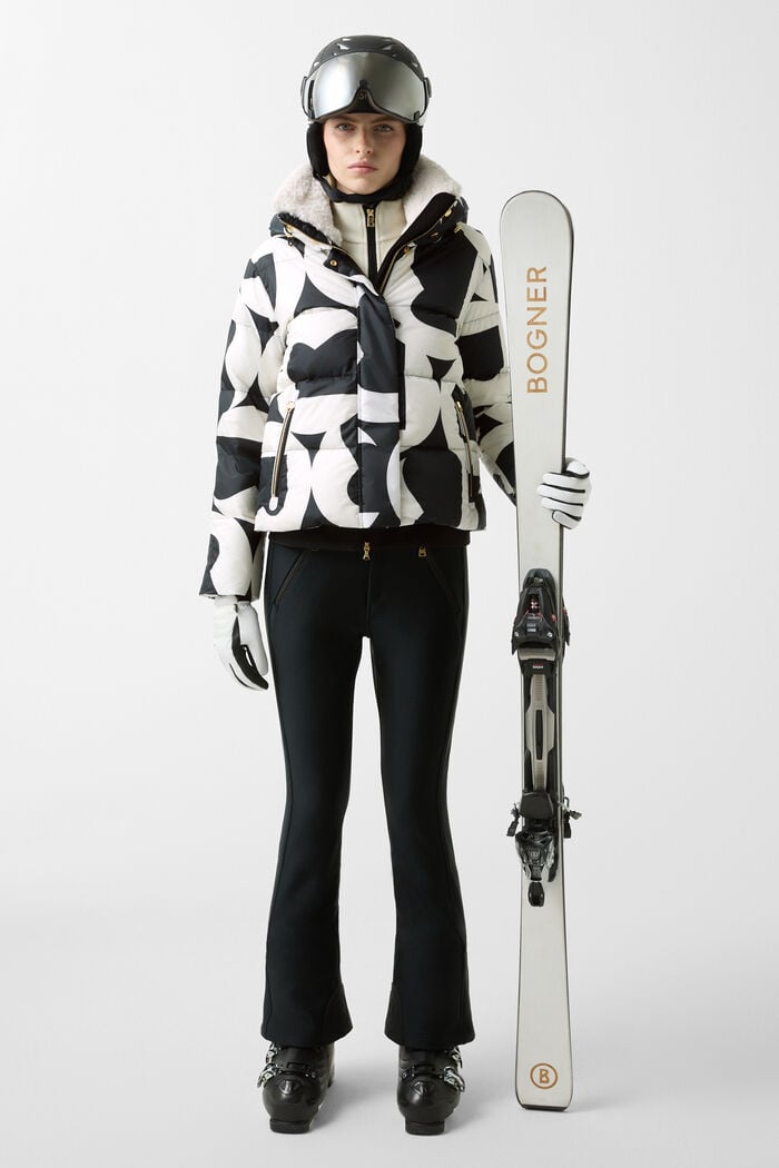 Maja down ski jacket Black/Off-White Maja down ski jacket Black/Off-White