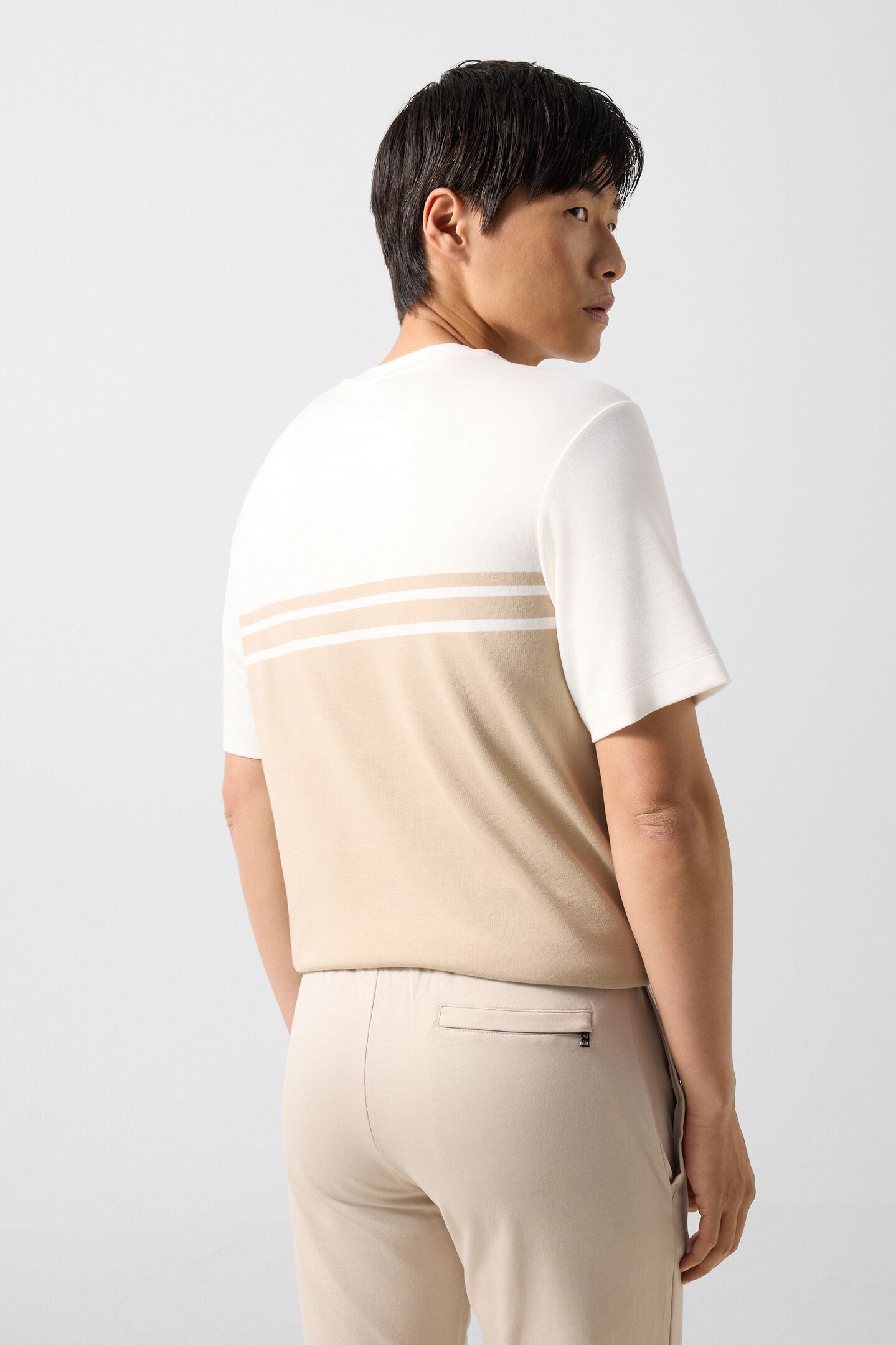 T-shirt Pete Beige/cream