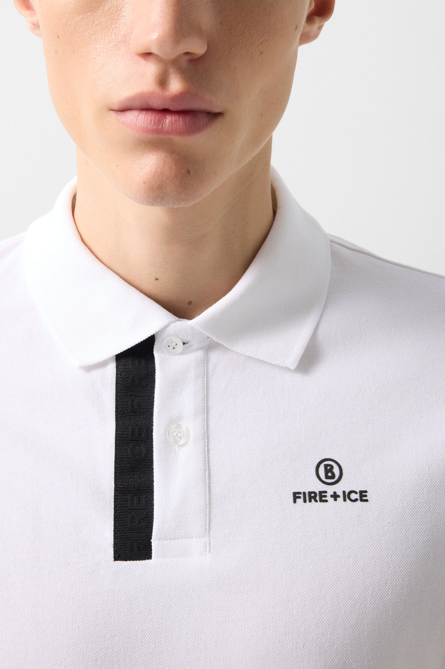 Polo-Shirt Ramon Wei&szlig;