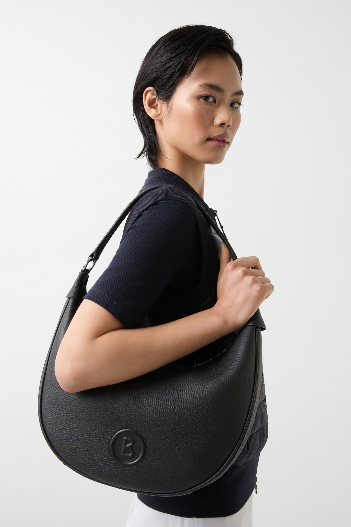 Hobo-Bag Bozen Ite Schwarz