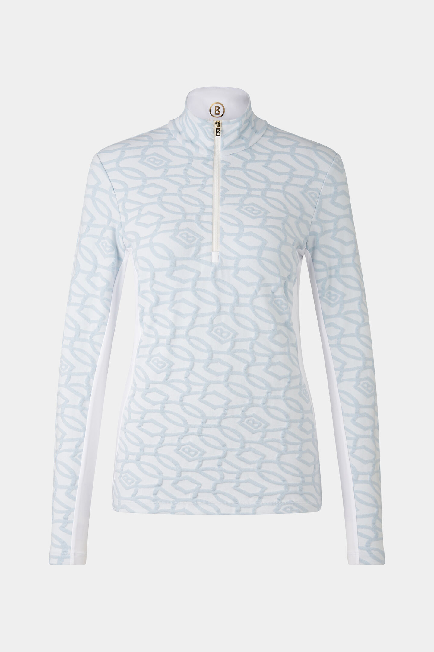 Jacquard first layer Jasmina Light blue/white
