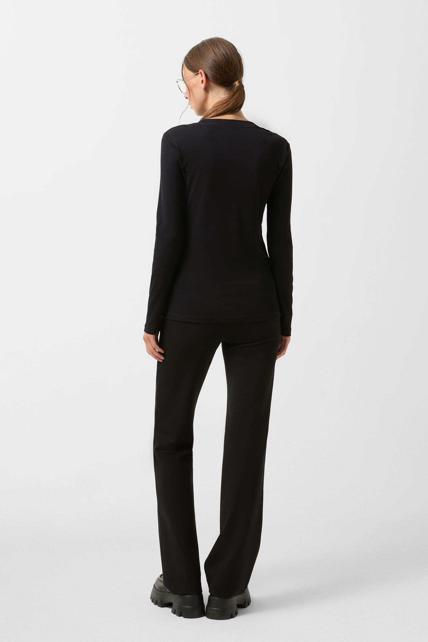 Nikini longsleeve Zwart