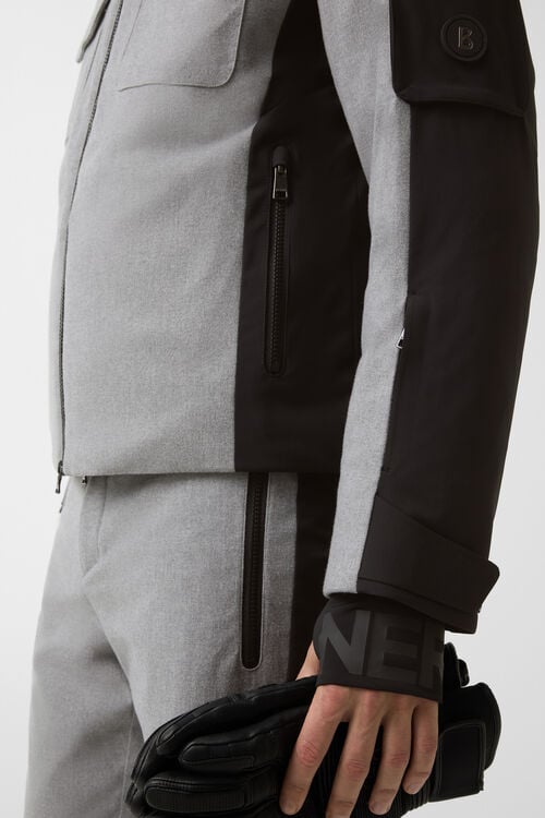 Cobeyn down ski jacket Grey/black