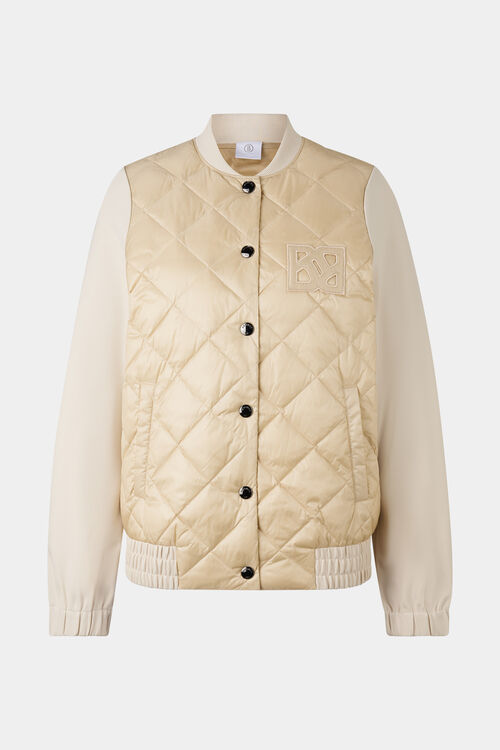 Hybrid collage jacket Aileen Beige
