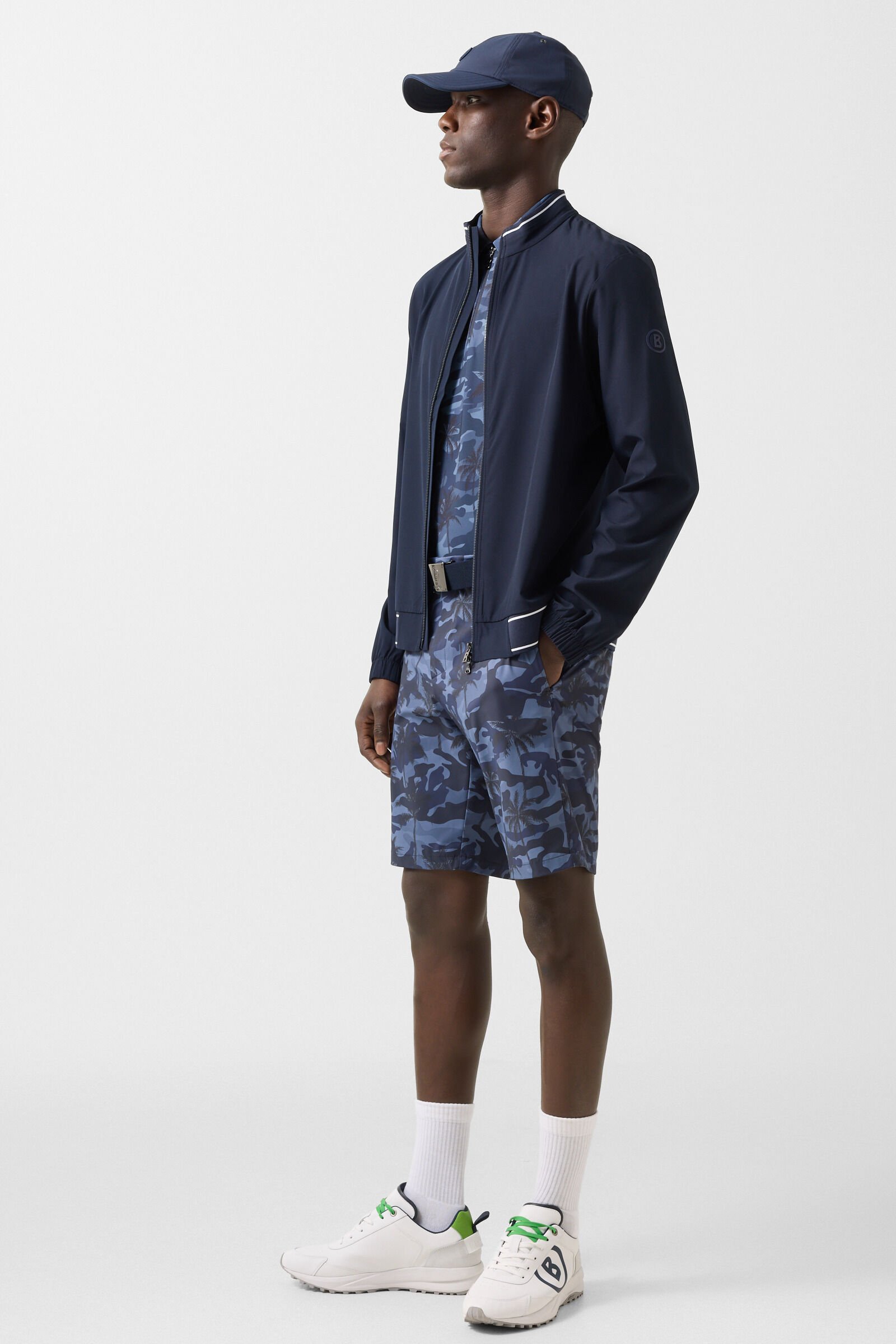 Functionele shorts Lanzo Marineblauw