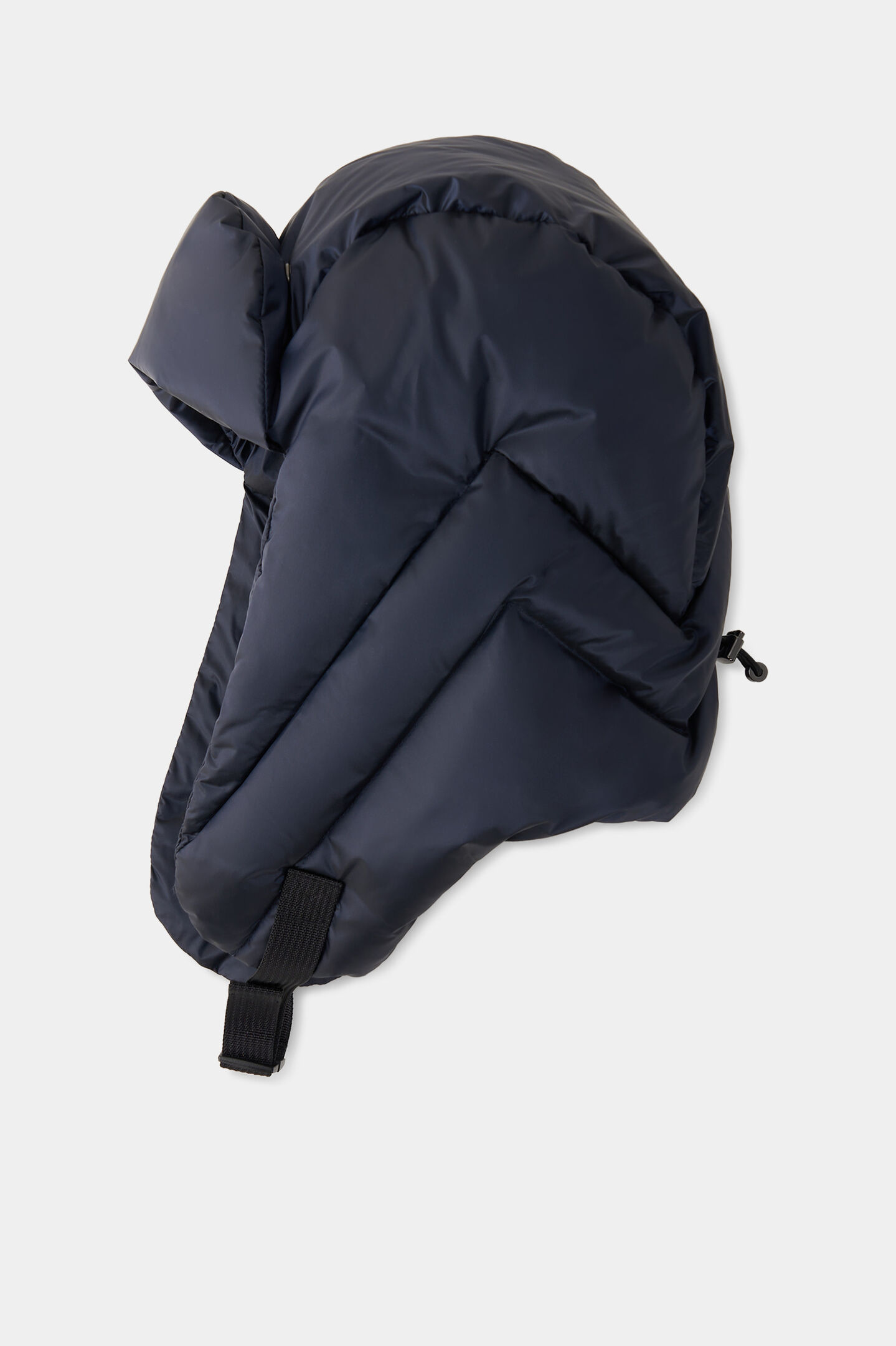 Daunen-Fliegermütze Dwight Navy-Blau