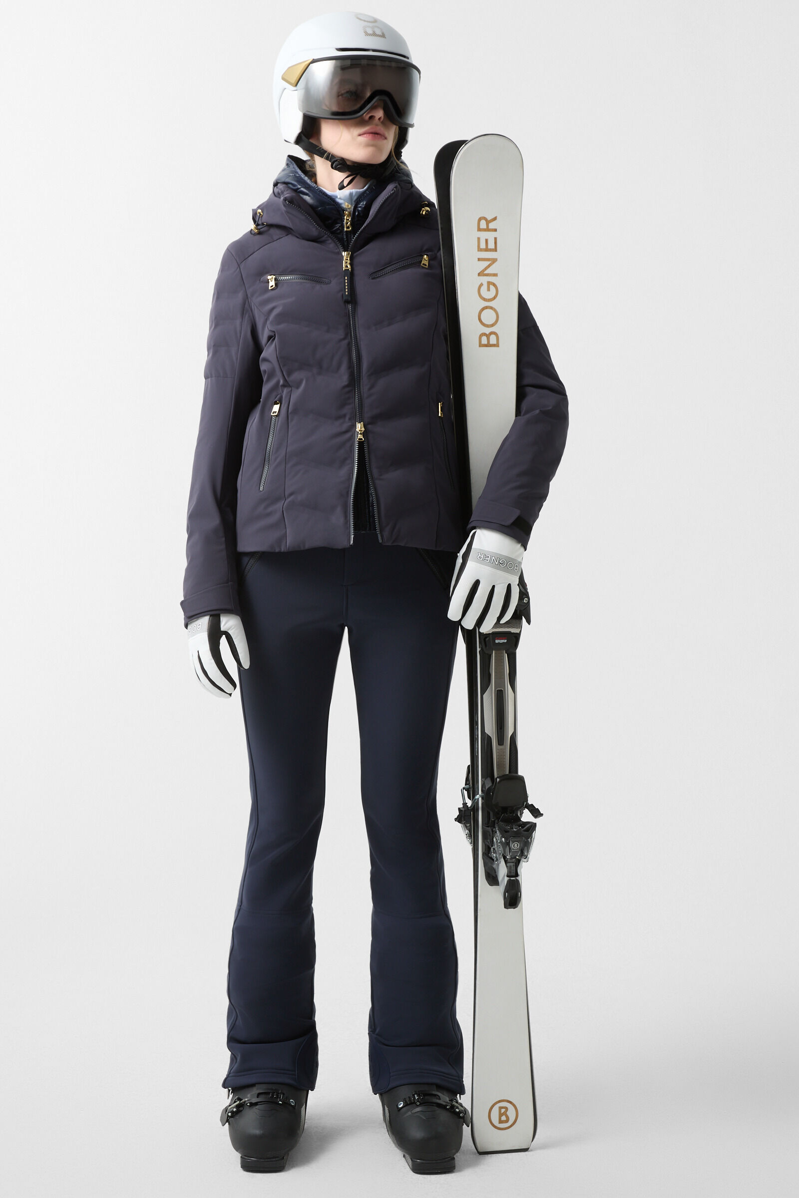 Hazel softshell ski trousers Navy blue