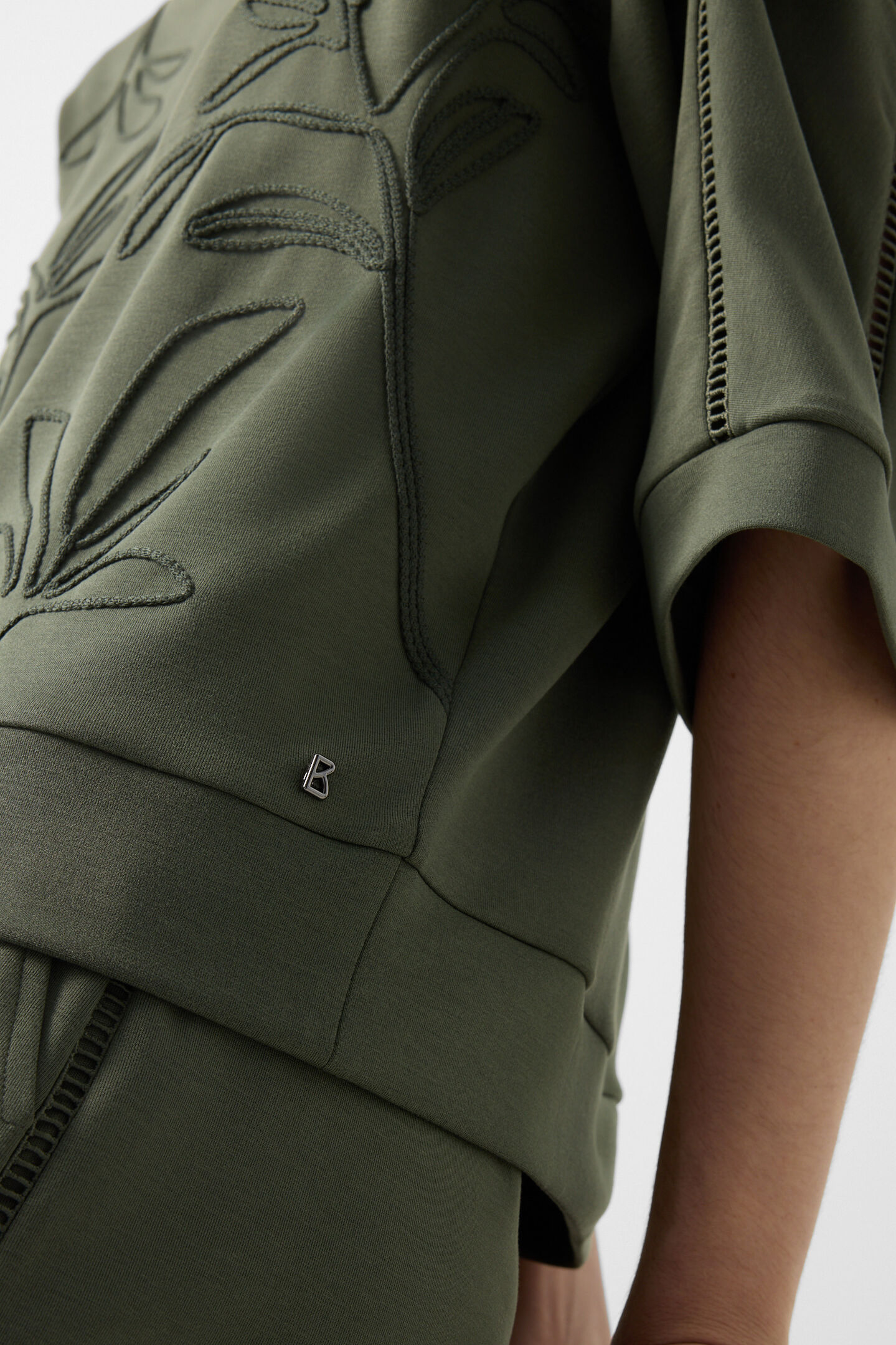 Rabea sweatshirt Olive green