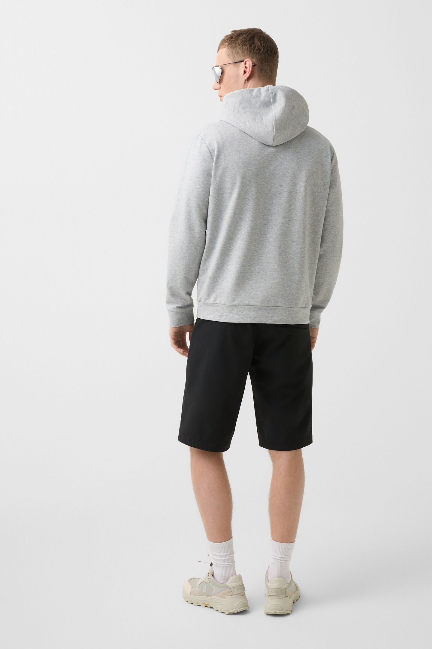 Hoodie Cadell Hellgrau