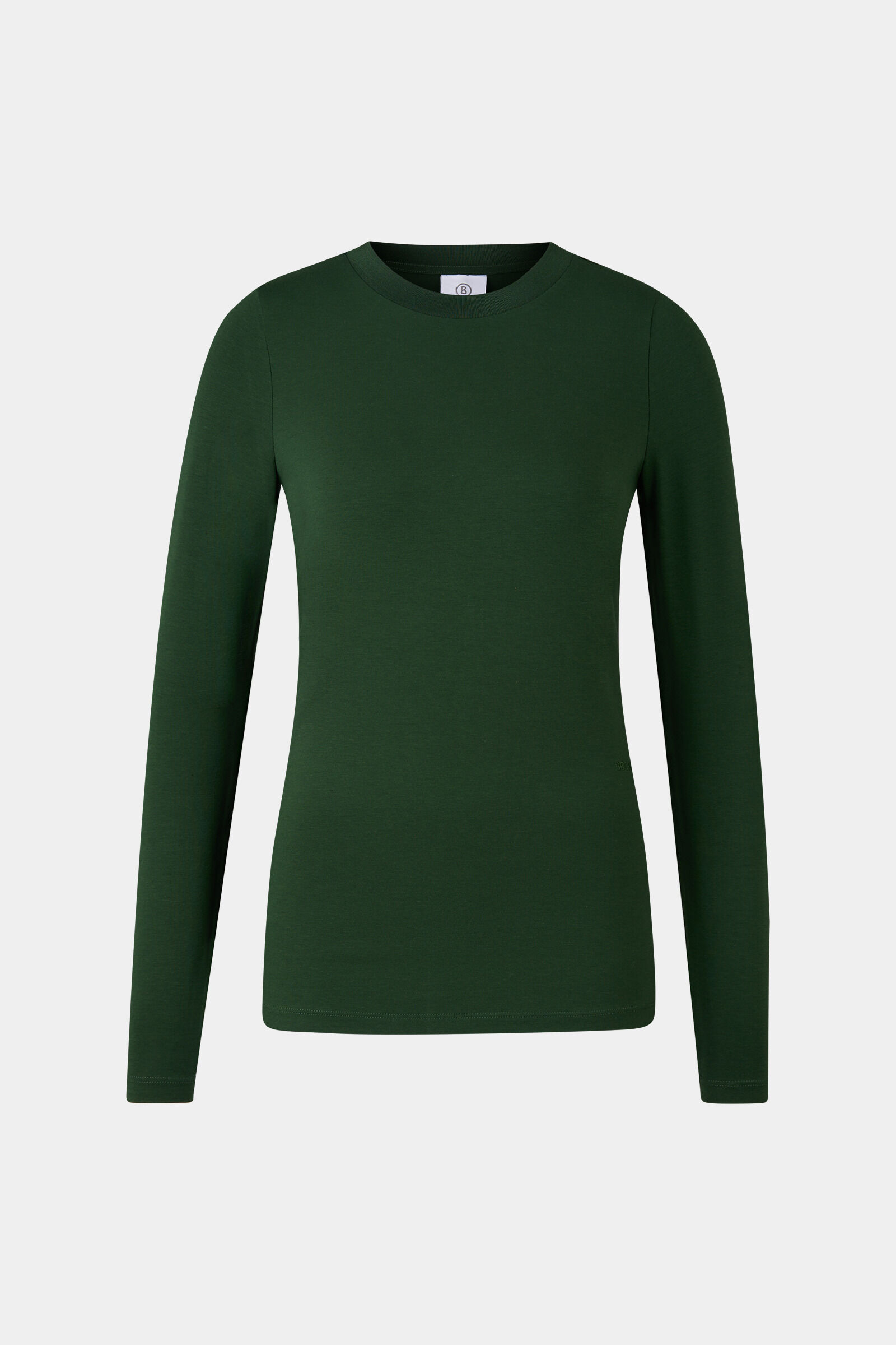 T-shirt long Alexi Vert fonc&eacute;