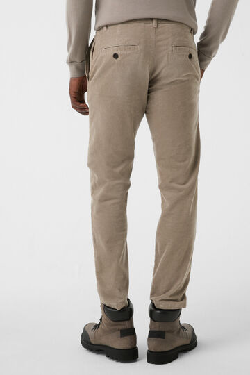 Riley Casual corduroy trousers Greige Riley Casual corduroy trousers Greige