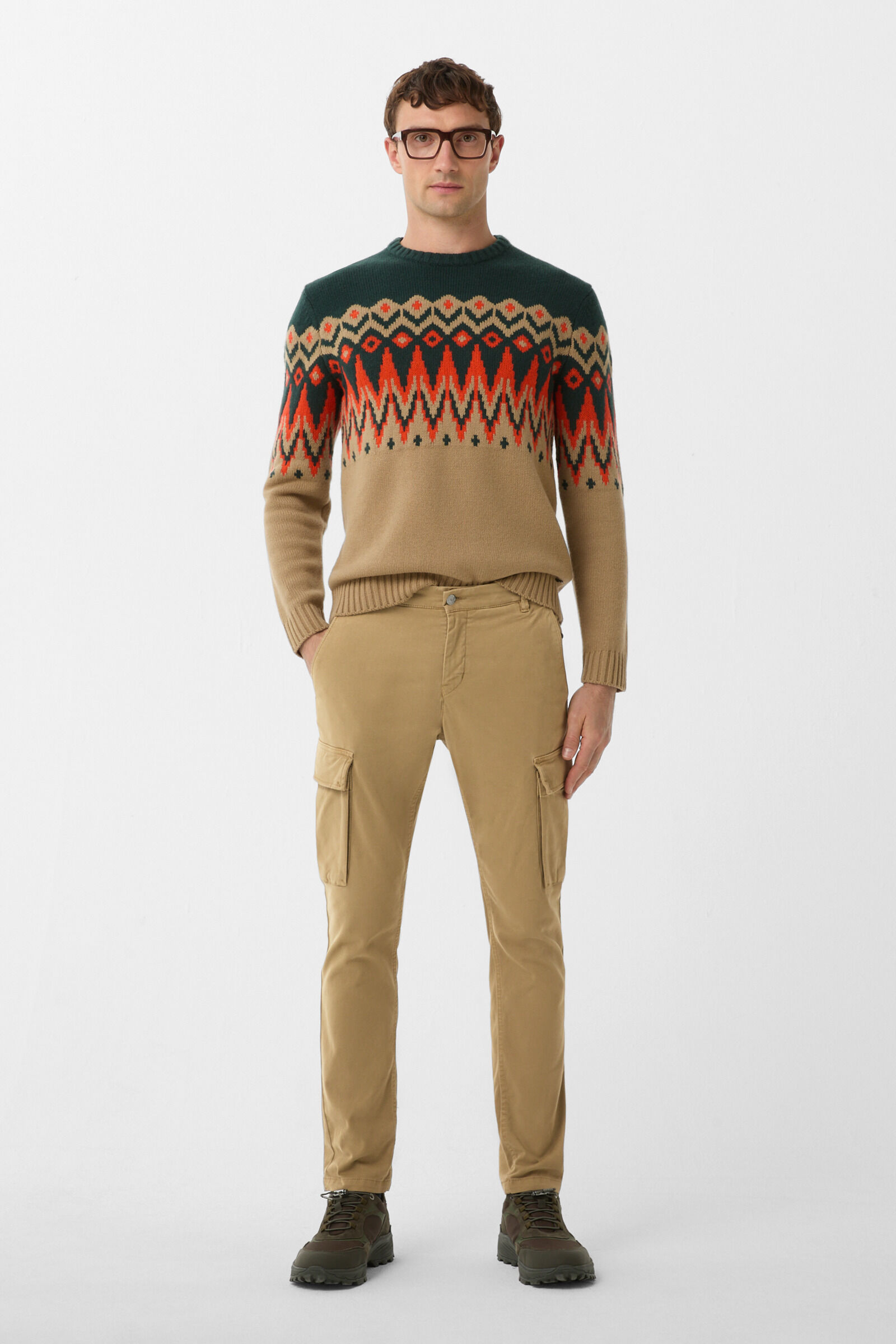 Bruno cargo trousers Camel