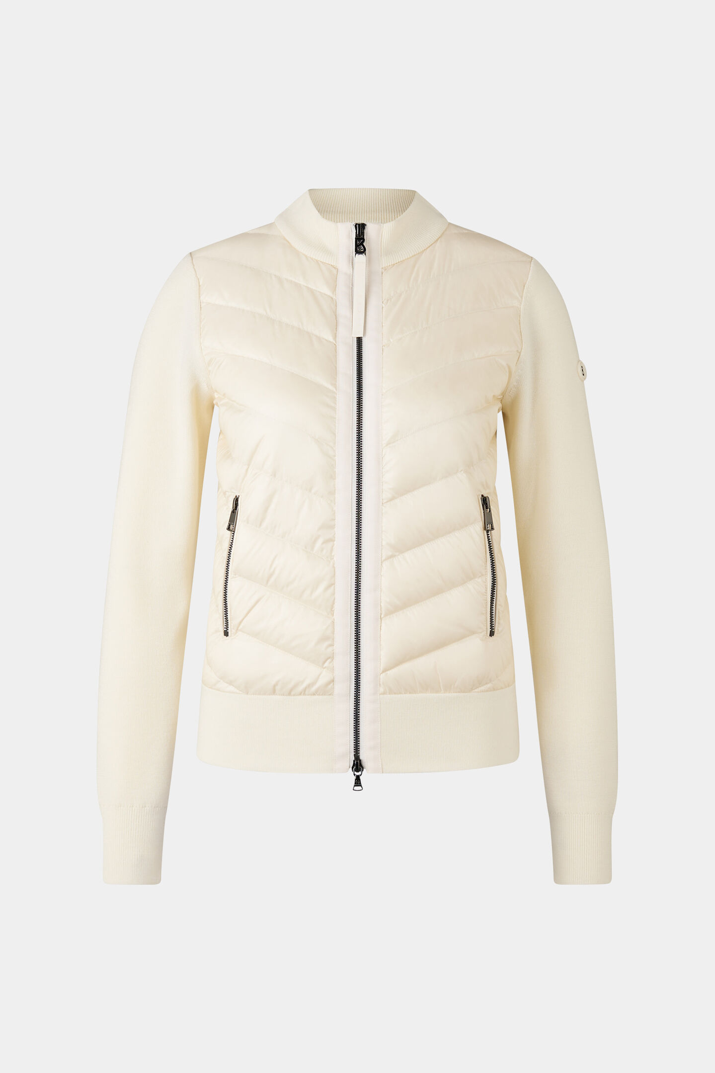 Hybrid-Strickjacke Zilly Creme