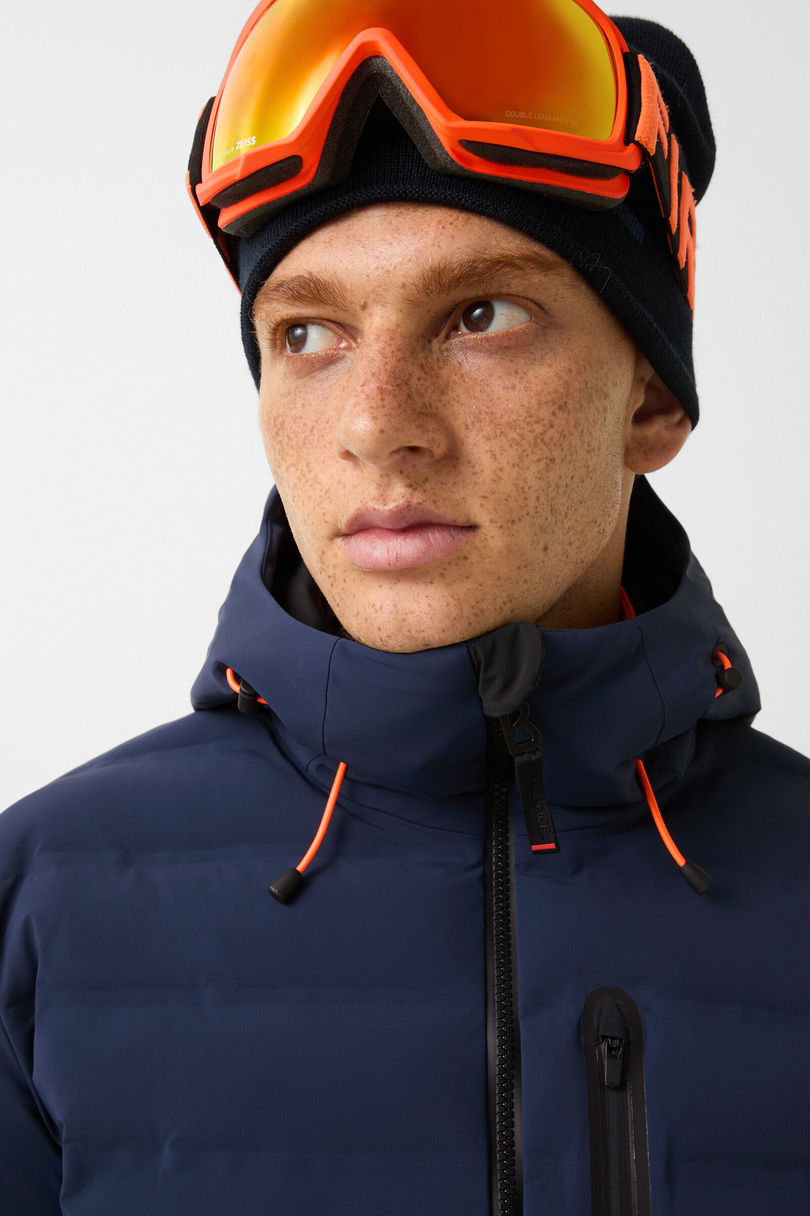 York quilted jacket Dark blue