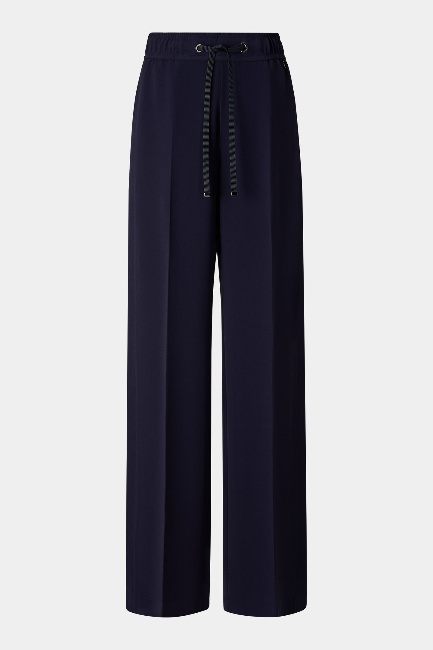 Enny crepe trousers Navy blue