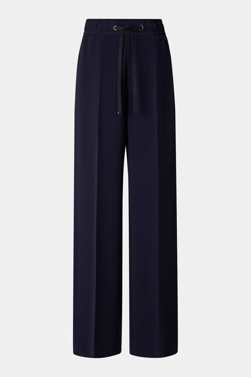 Cr&ecirc;pehose Enny Navy-Blau